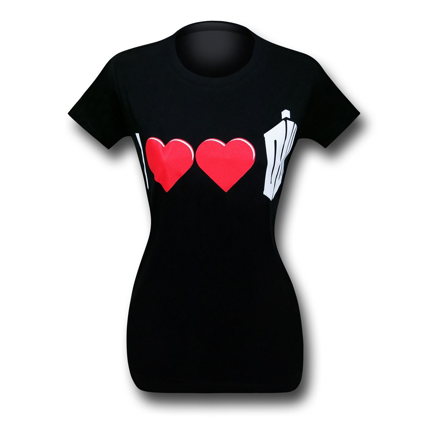 I Double Heart Doctor Who Women's T-Shirt