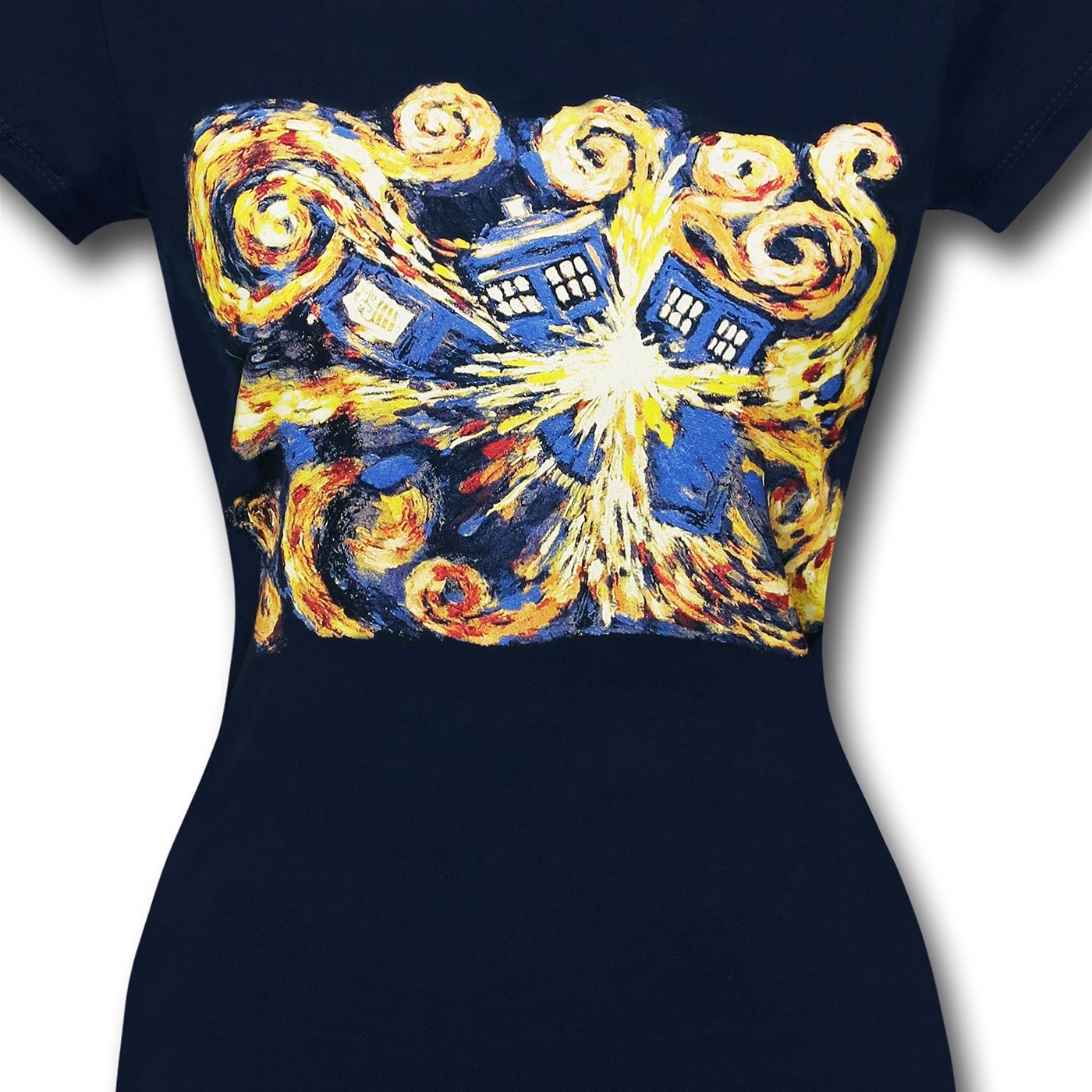 Doctor Who Van Gogh Women's T-Shirt