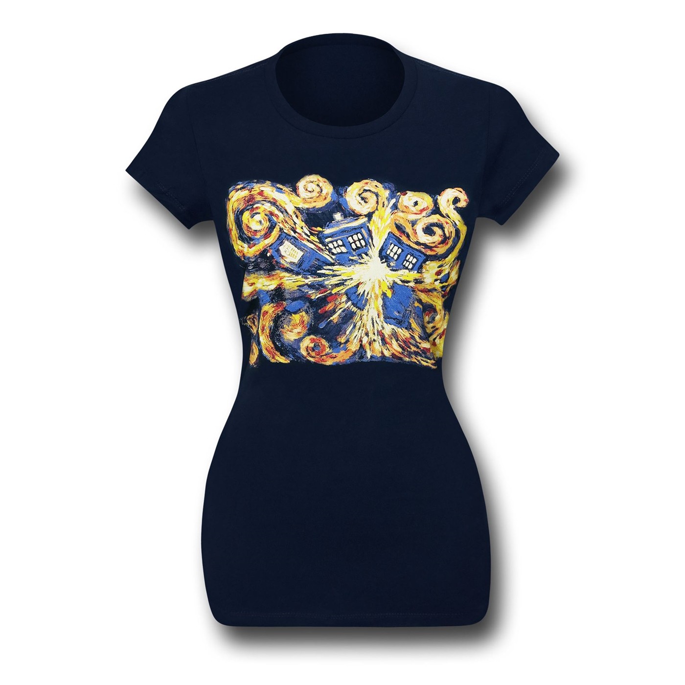 Doctor Who Van Gogh Women's T-Shirt