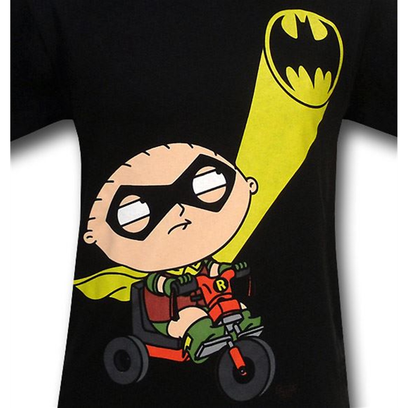 Stewie Rollin' Robin Boy Wonder T-Shirt