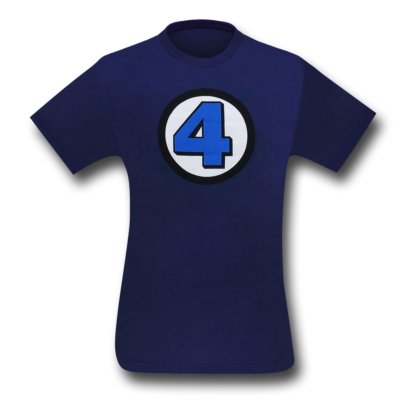 Fantastic Four Symbol Navy 30 Single T-Shirt