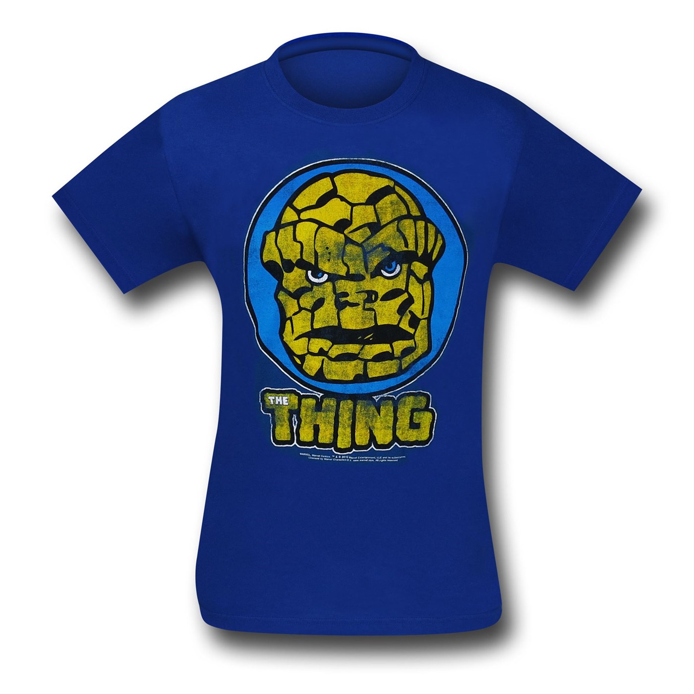 Fantastic Four Thing Head Shot (30 Single) T-Shirt