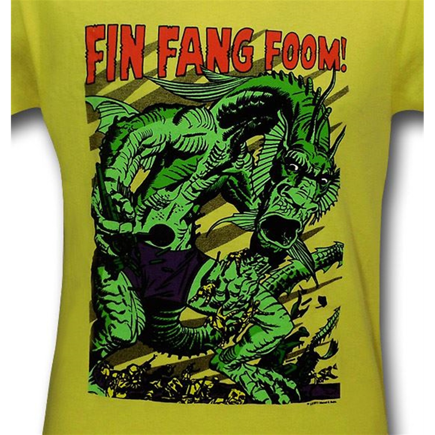 Fin Fang Foom Yellow T-Shirt