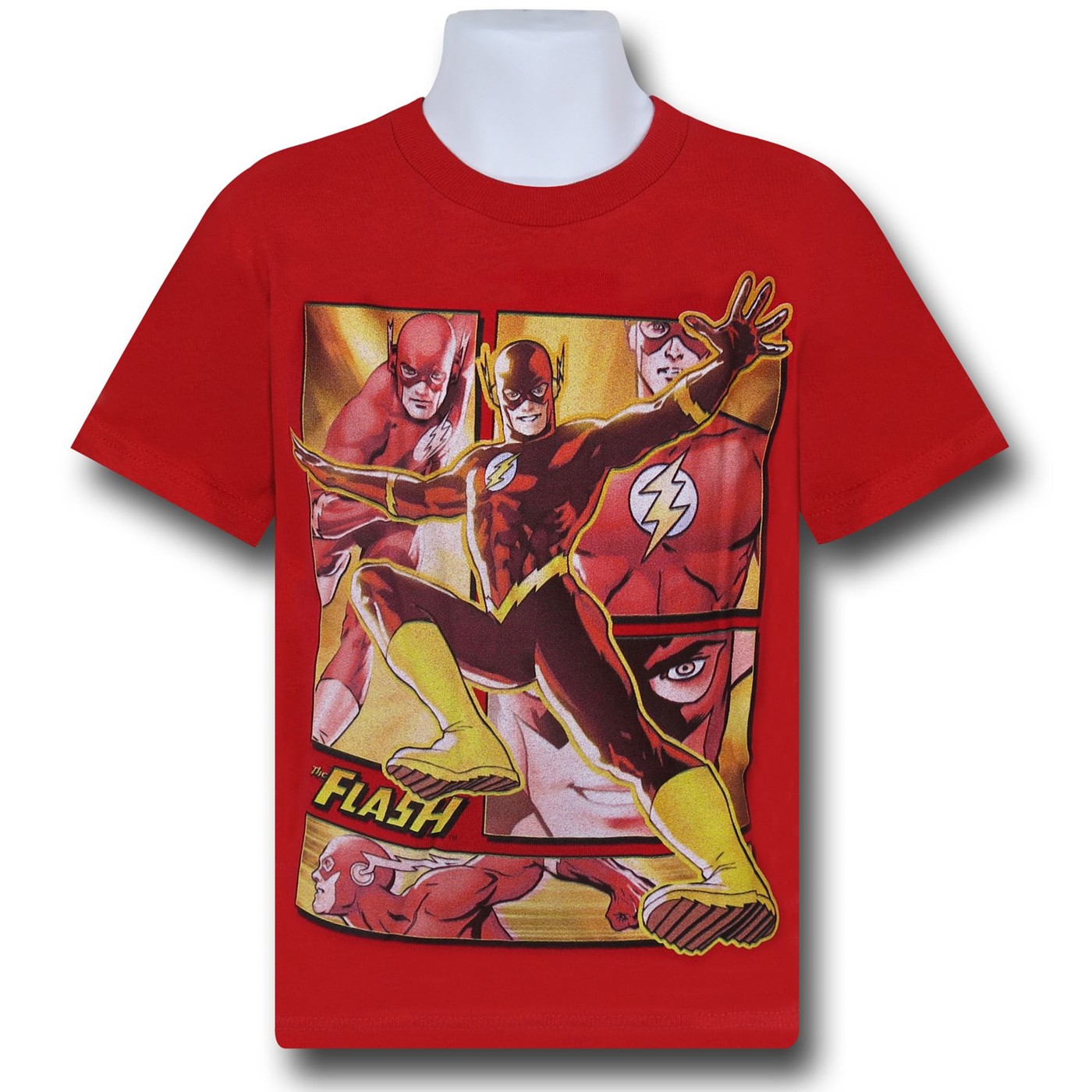 Flash Juvenile Red Racing In Boxes T-Shirt