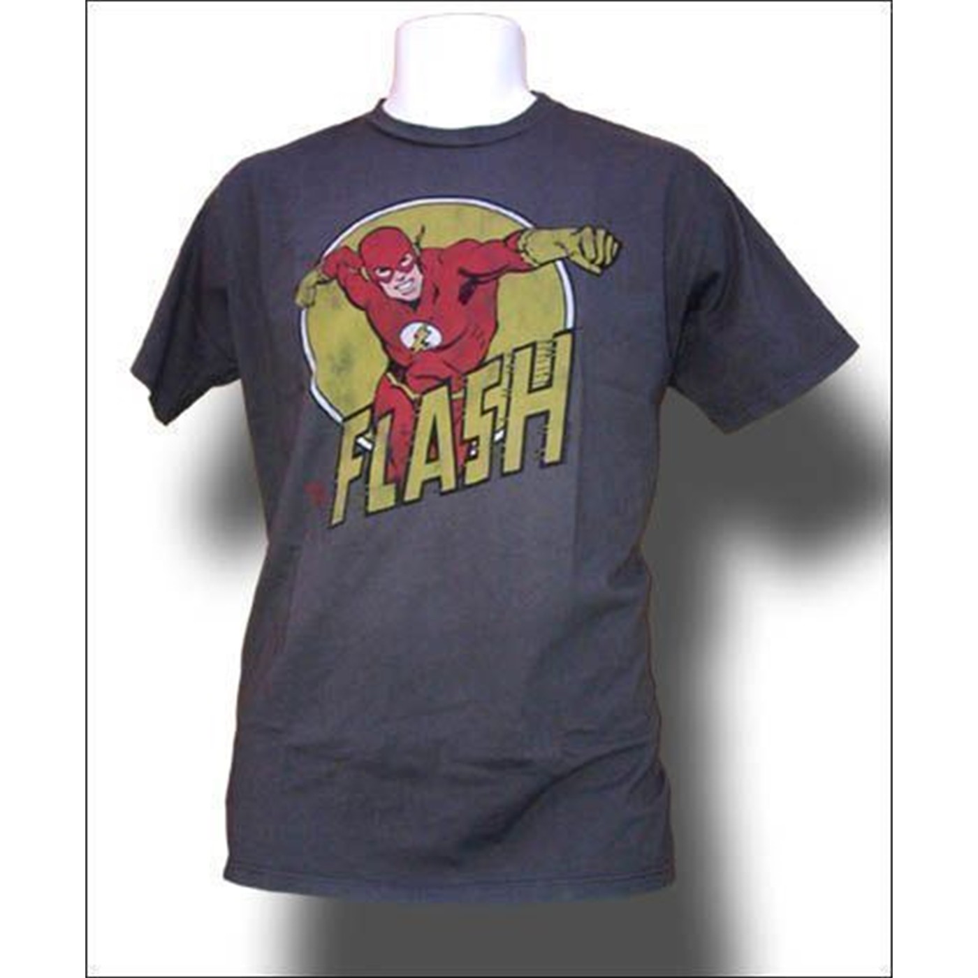 The Flash Classic Grey Junk Food T-Shirt