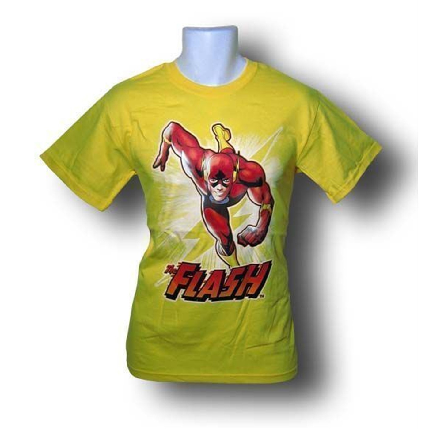 Flash Bolt Burst Yellow T-Shirt