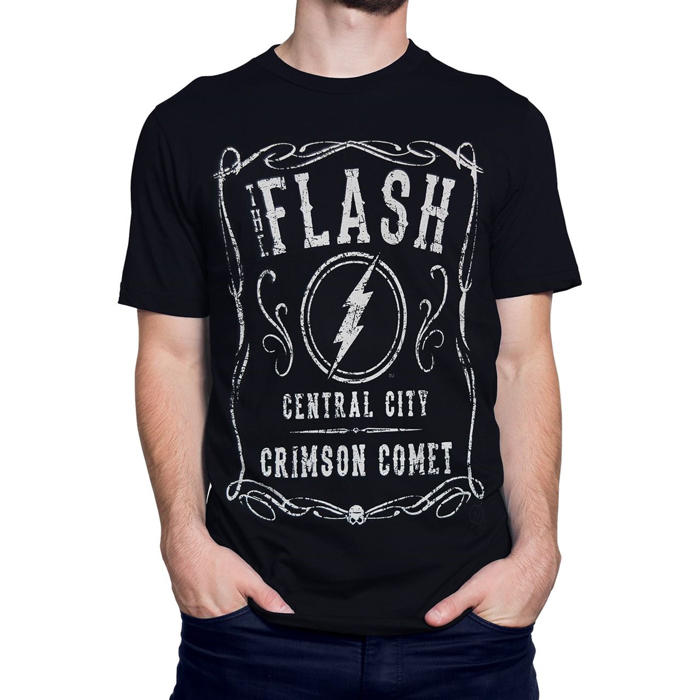 The Flash Crimson Comet Central City Men's T-Shirt