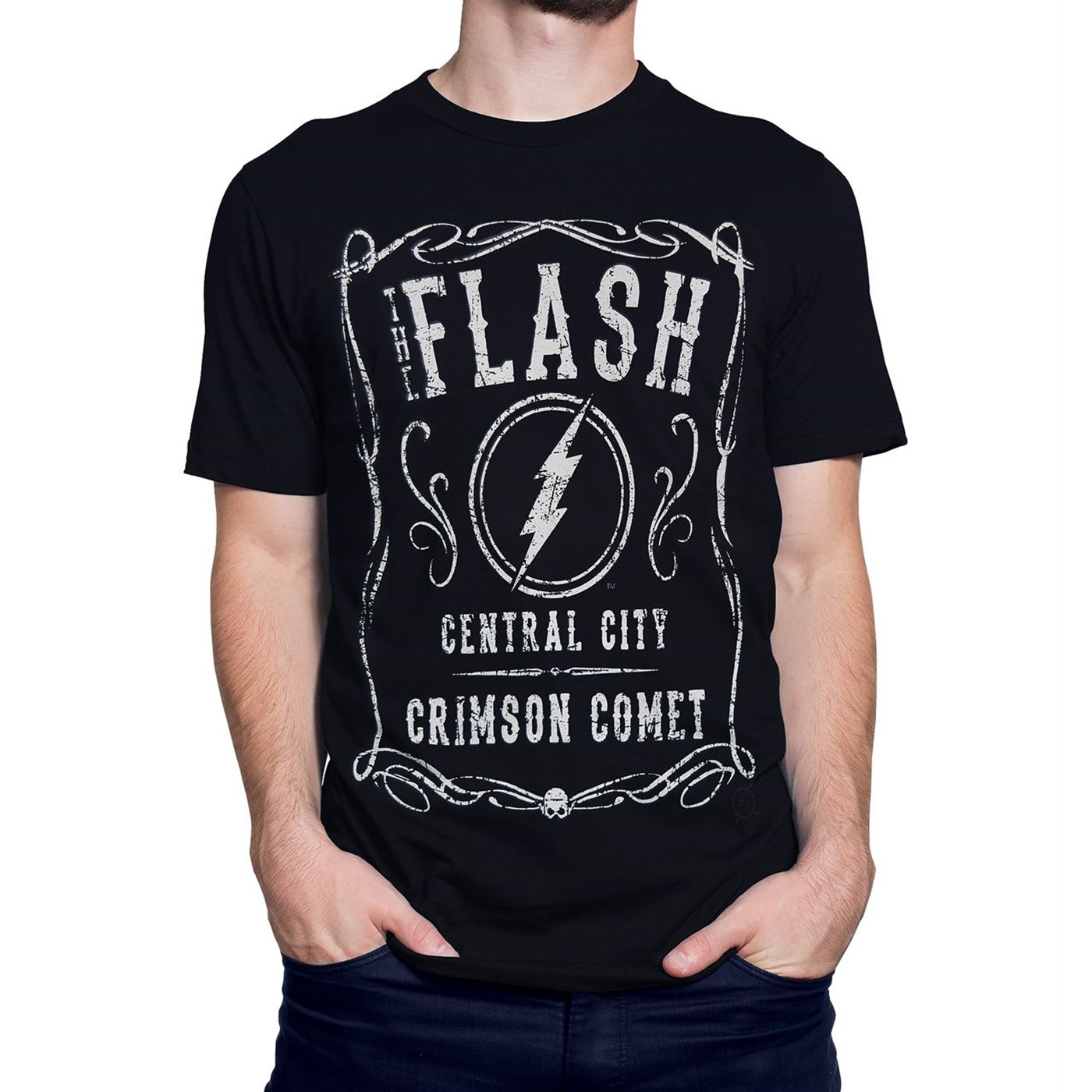 flash crimson shirt