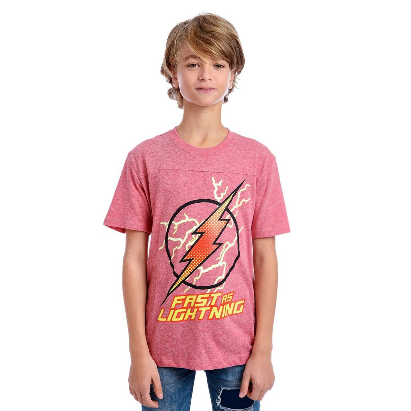 Flash Fast As Lightning Kids T-Shirt