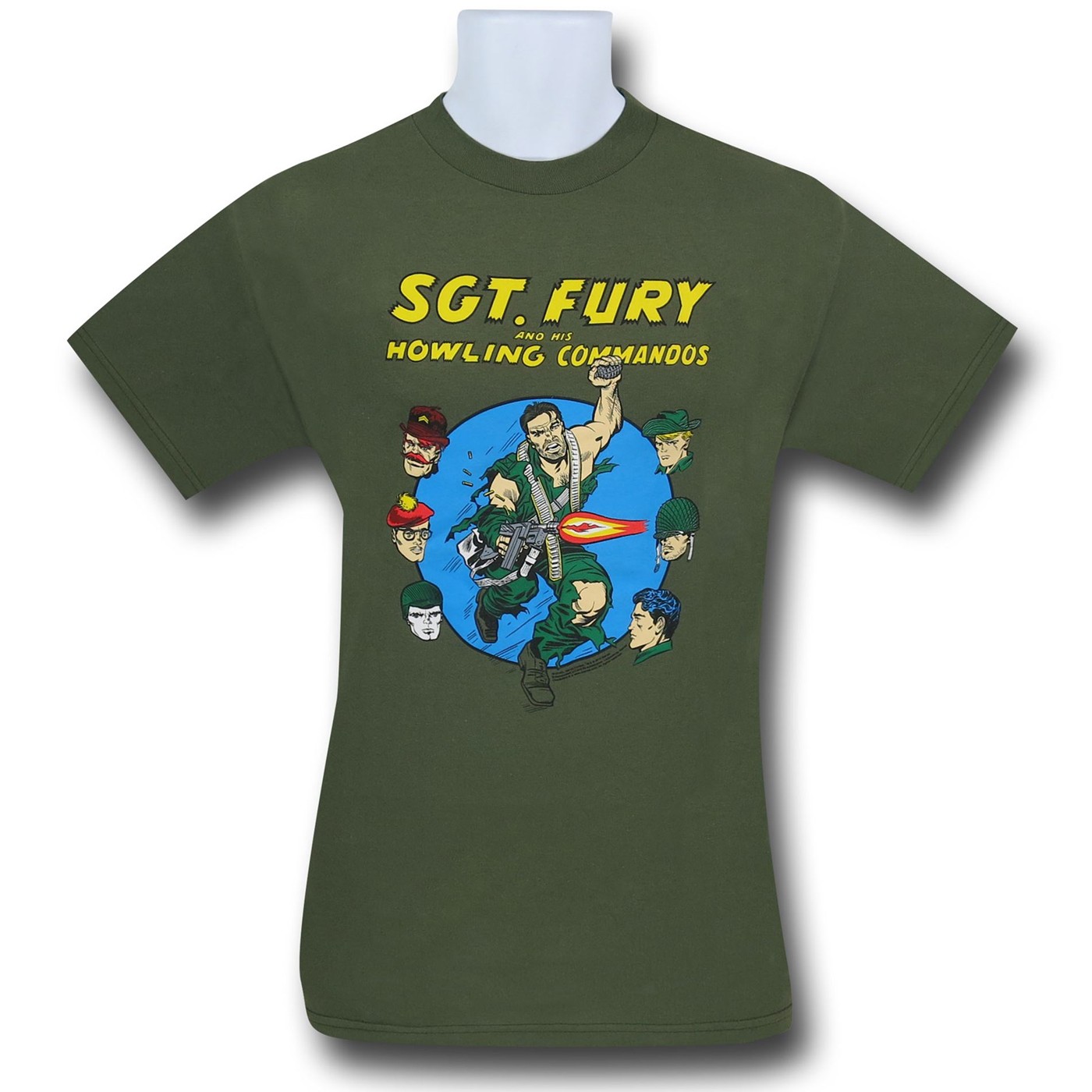 Sgt. Nick Fury Howling Commandos T-Shirt