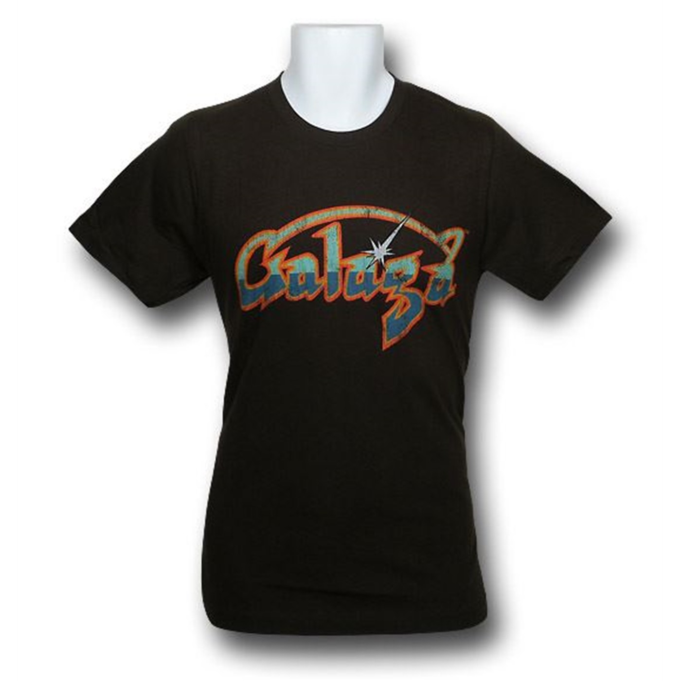 Galaga Distressed 30 Single Logo T-Shirt