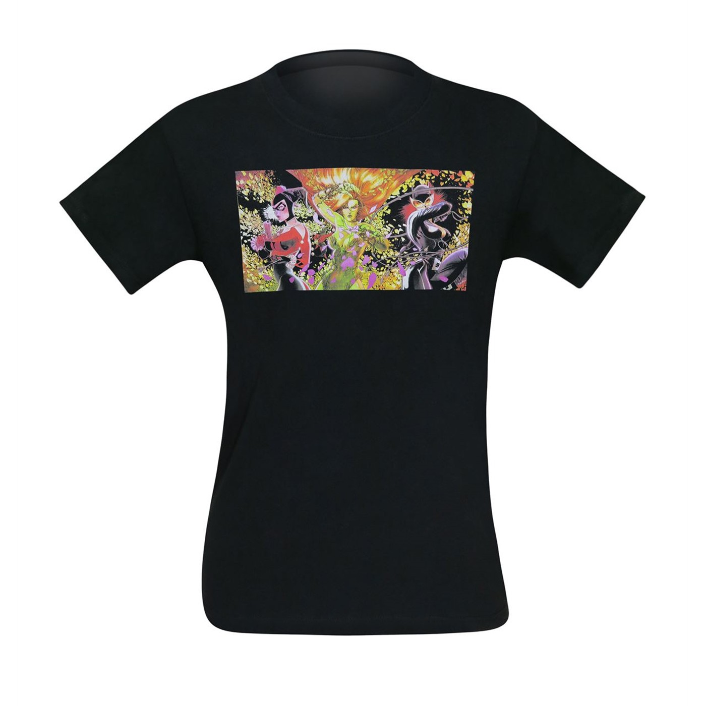 Gotham City Sirens Villainous Trio Men's T-Shirt