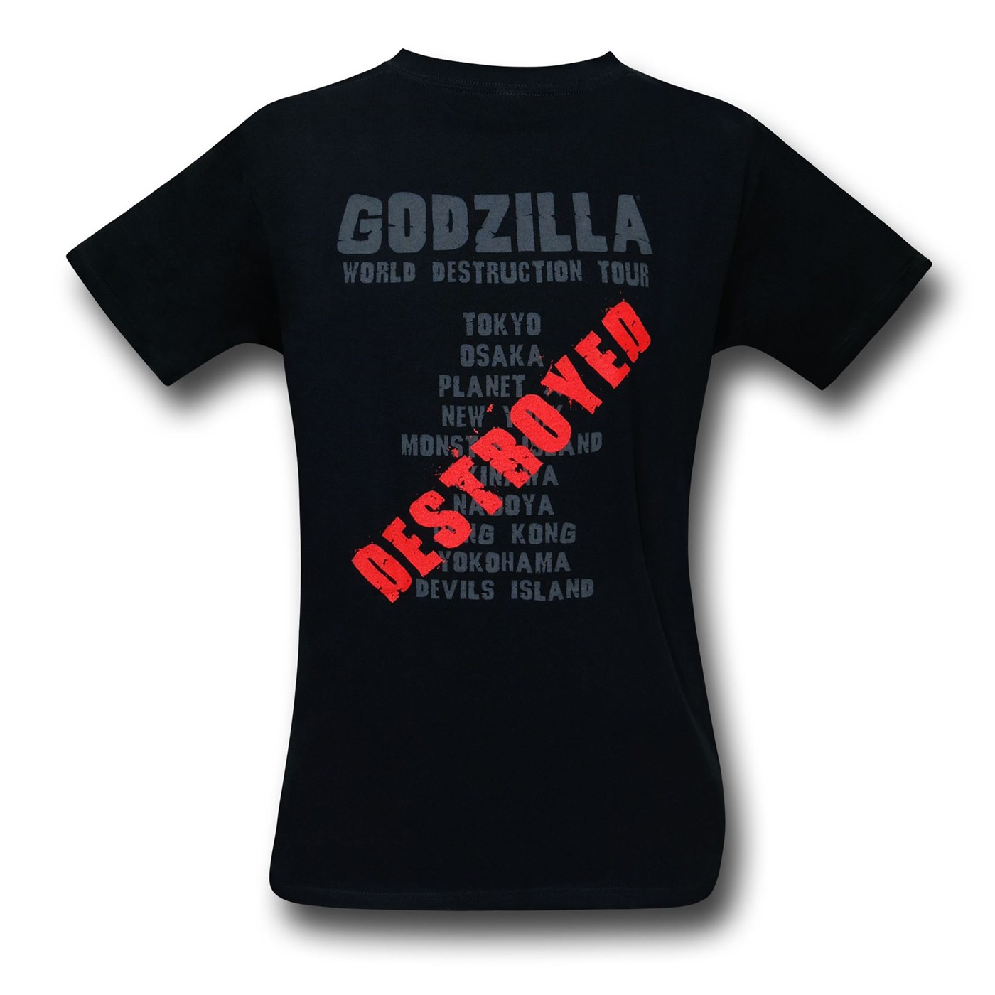 Godzilla Destruction Tour T-Shirt