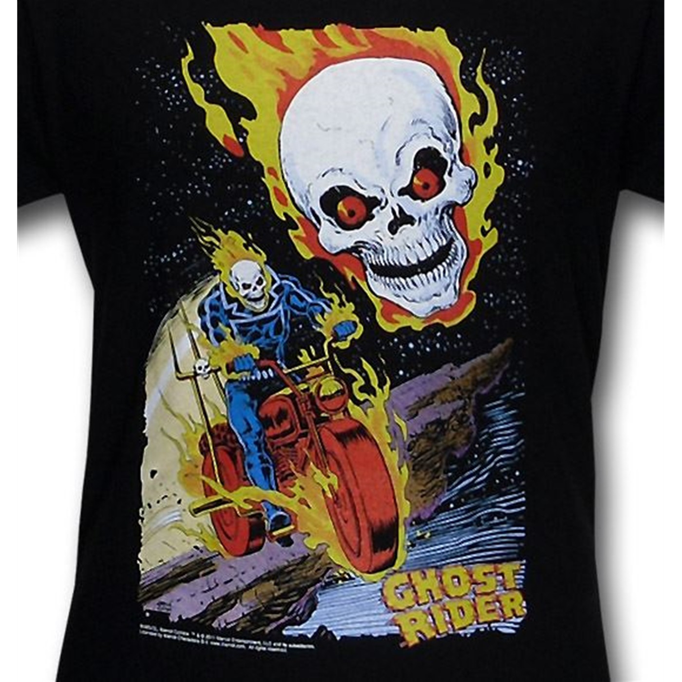 Ghost Rider Hellflame Biker T-Shirt
