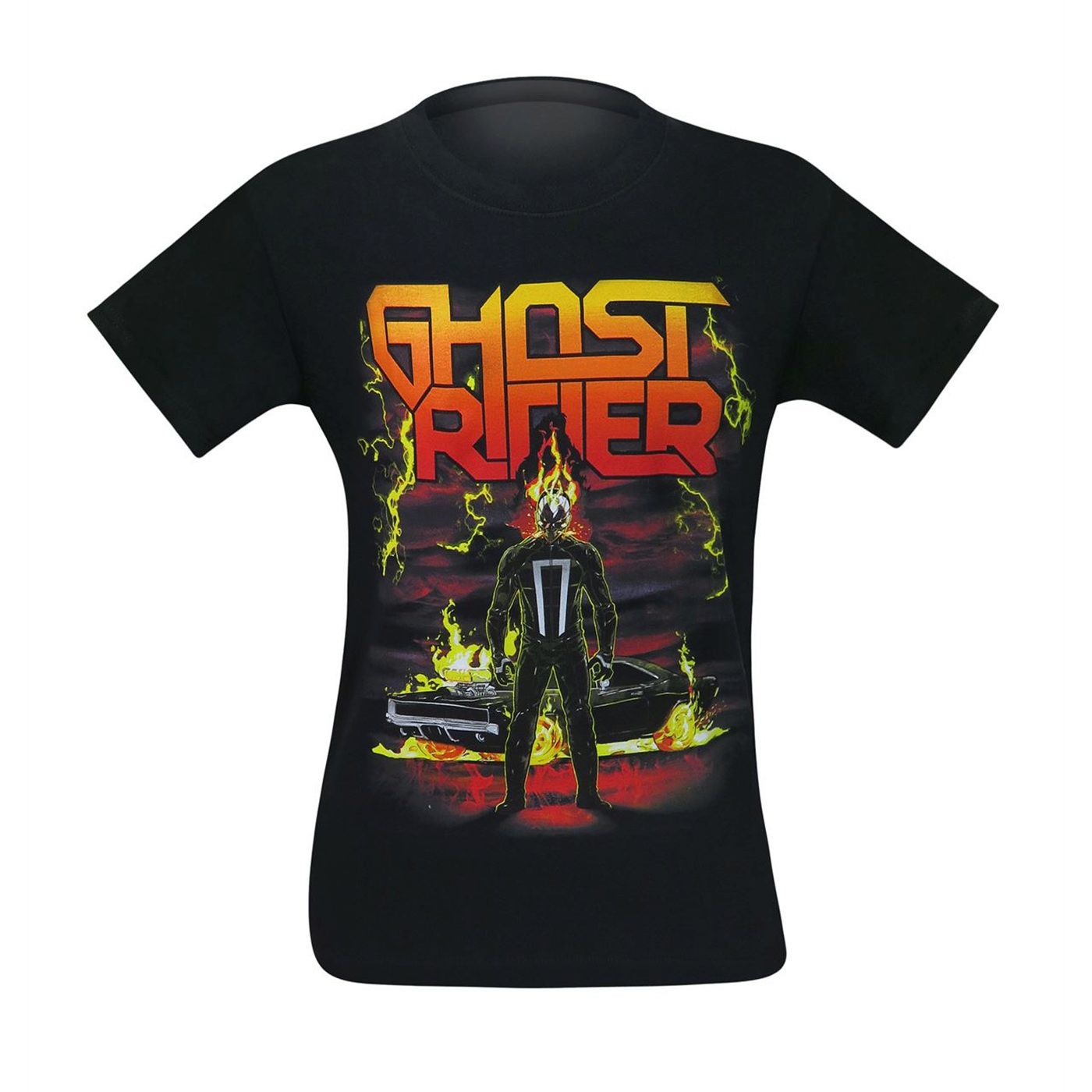 Ghost Rider Heavy Metal Men's T-Shirt