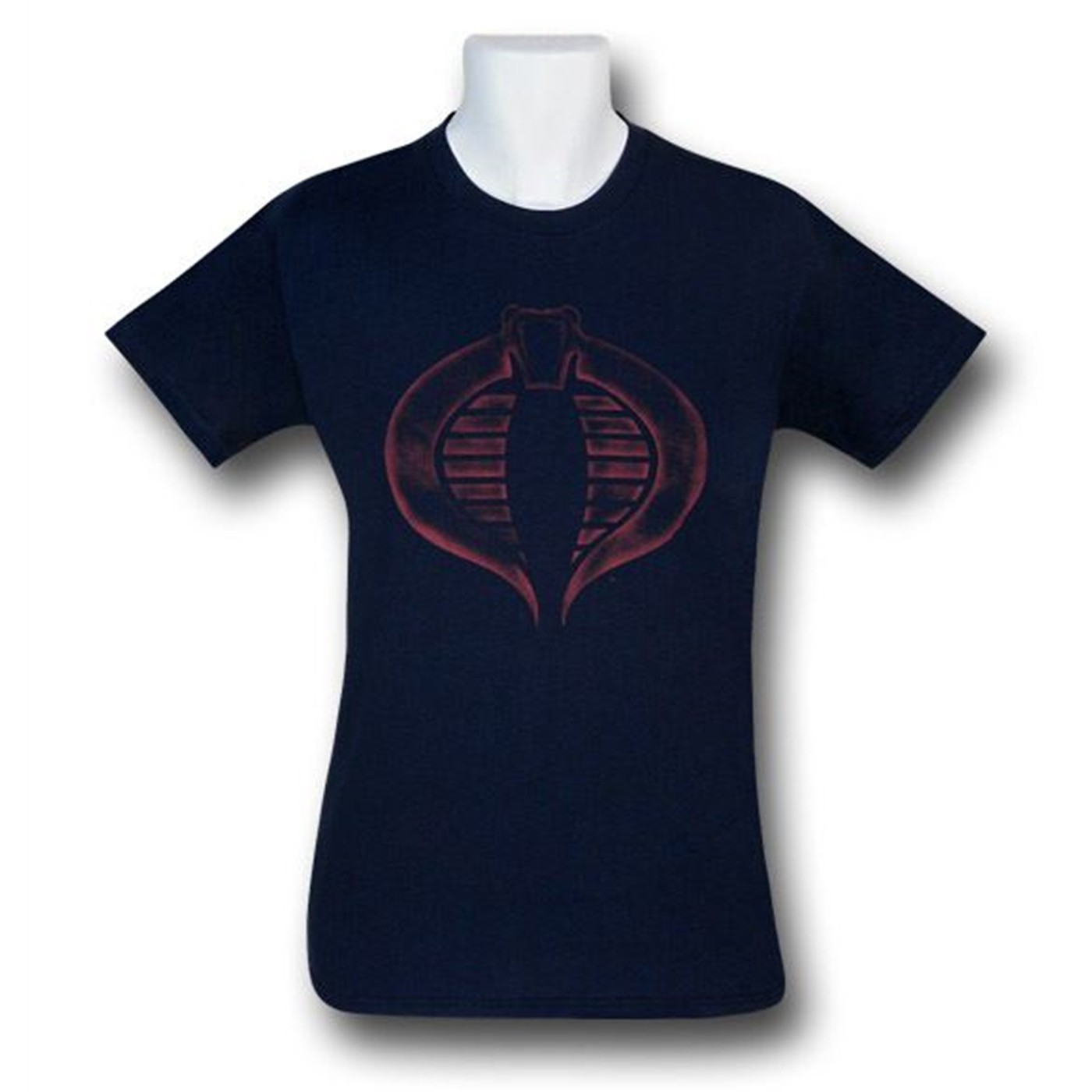 GI Joe Distressed Cobra Symbol Blue T-Shirt
