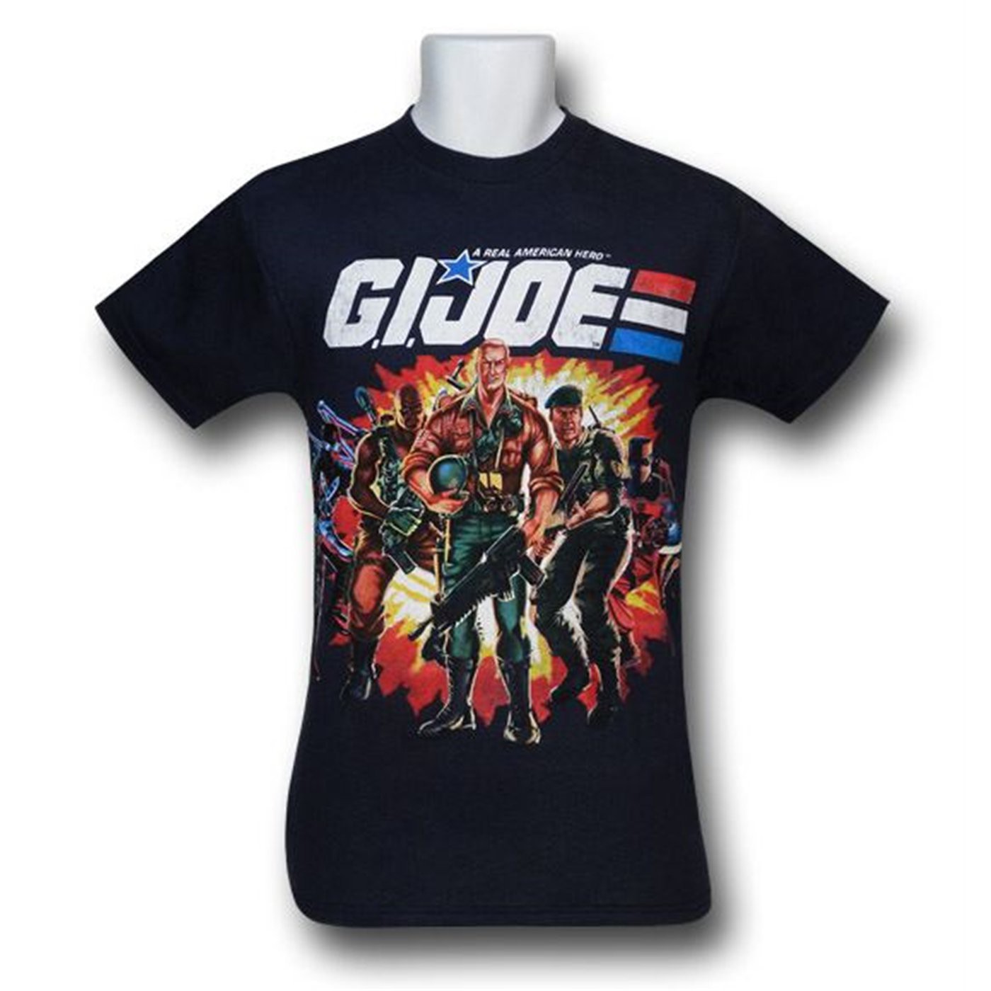 GI Joe Distressed Group Shot T-Shirt