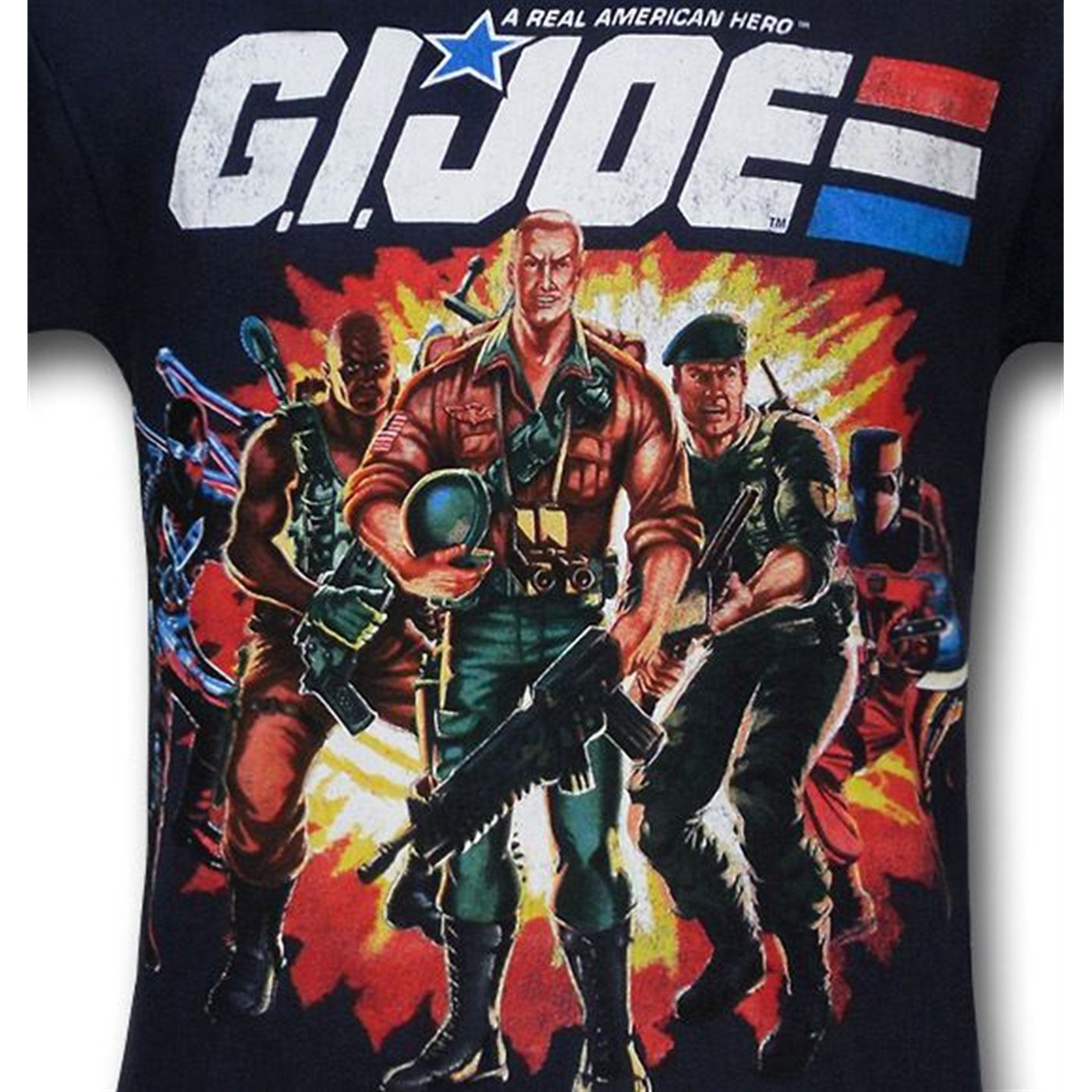 GI Joe Distressed Group Shot T-Shirt