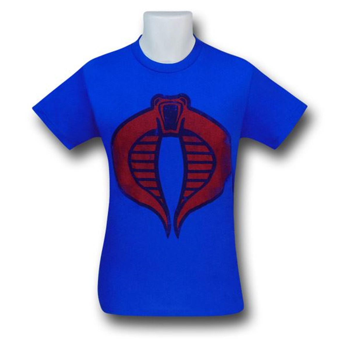 GI Joe Red Cobra Symbol Royal Blue T-Shirt