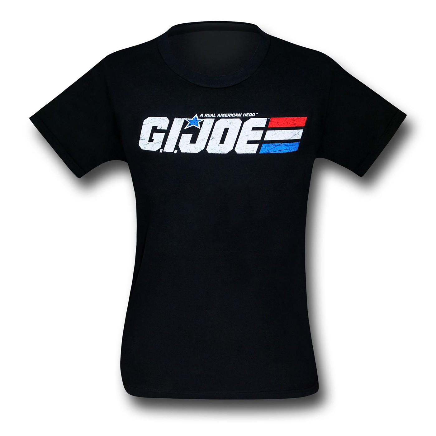 GI Joe Steel Logo Black 30 Single T-Shirt