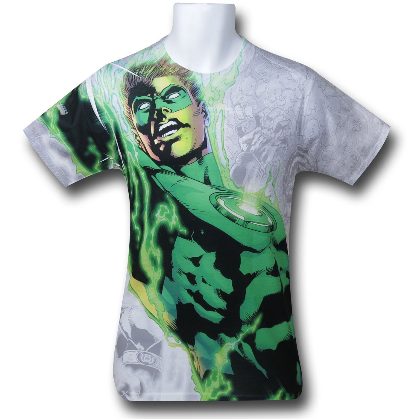 Green Lantern Arm Raise Sublimated T-Shirt
