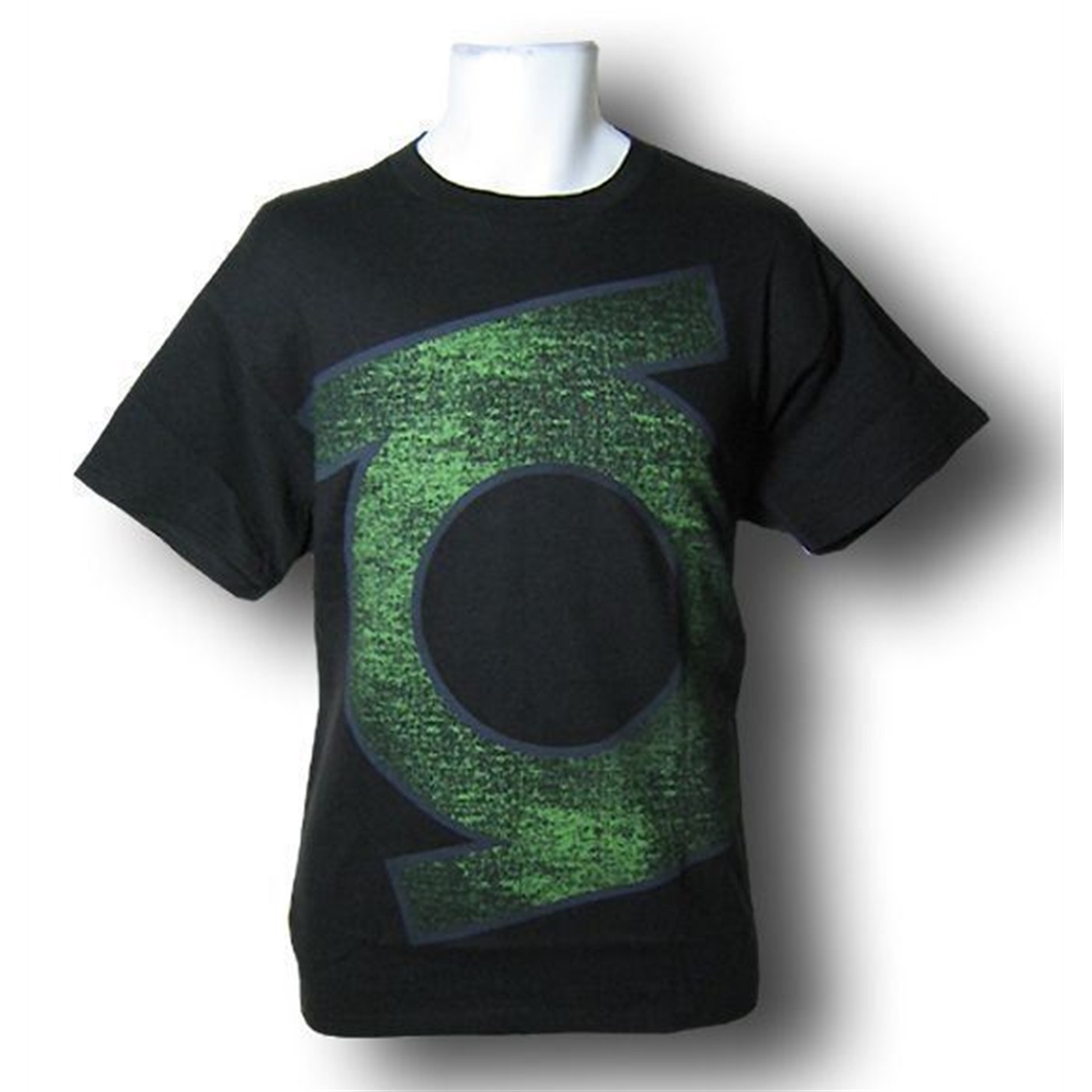 Green Lantern Big Symbol Distressed T-Shirt