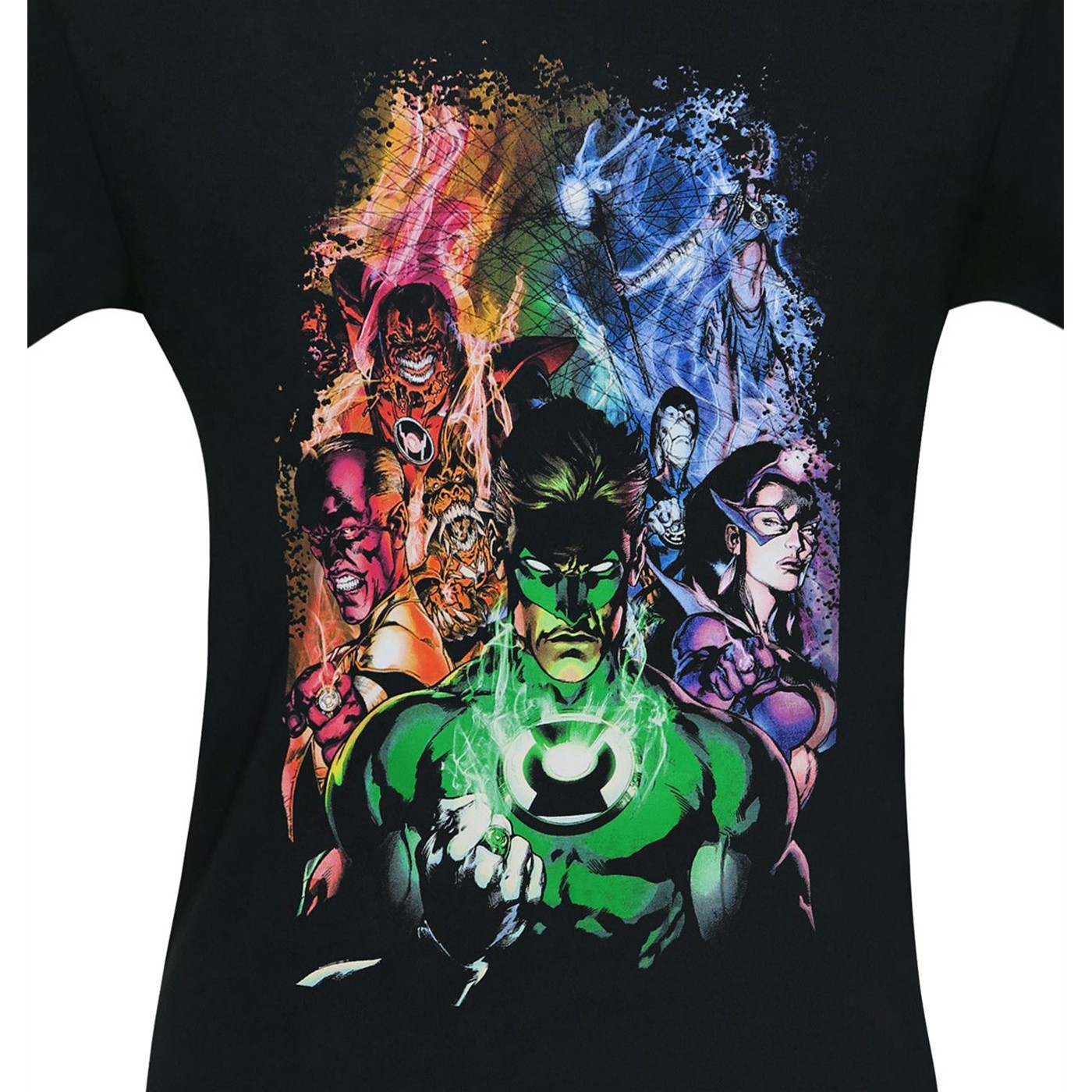 Green Lantern Blackest Night Group T-Shirt