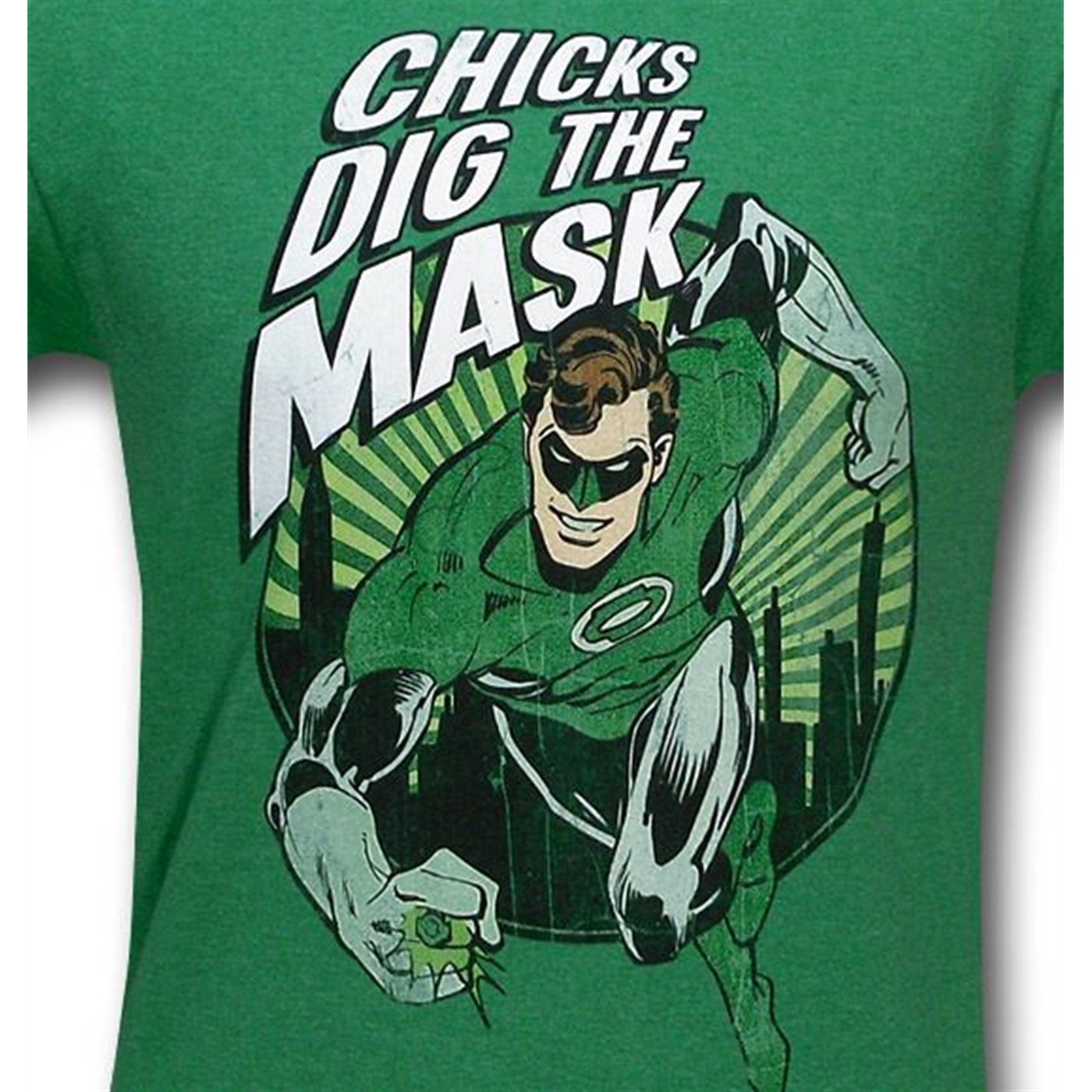 Green Lantern Chicks Dig The Mask T-Shirt