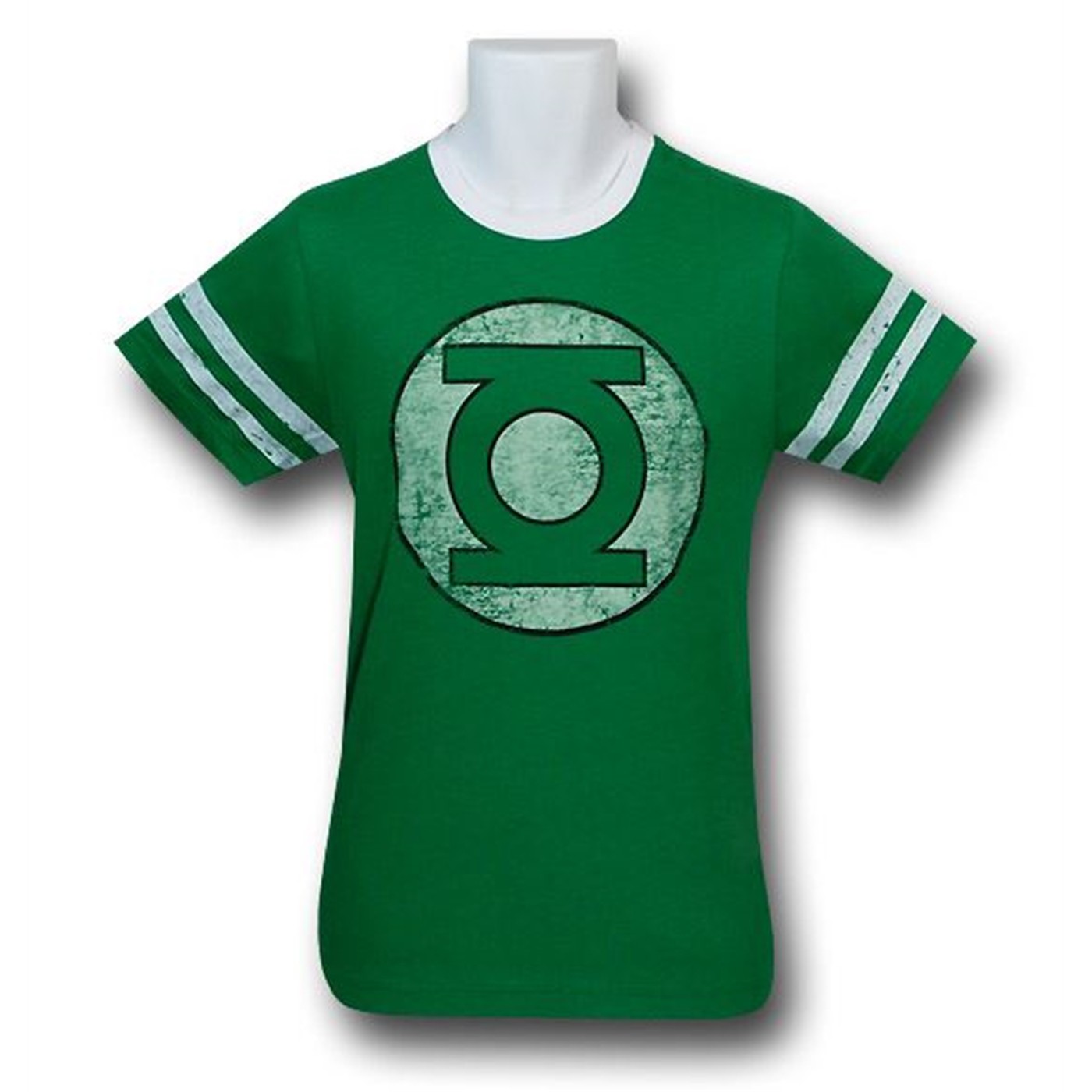 Green Lantern Distressed Athlete 30 Single T-Shirt