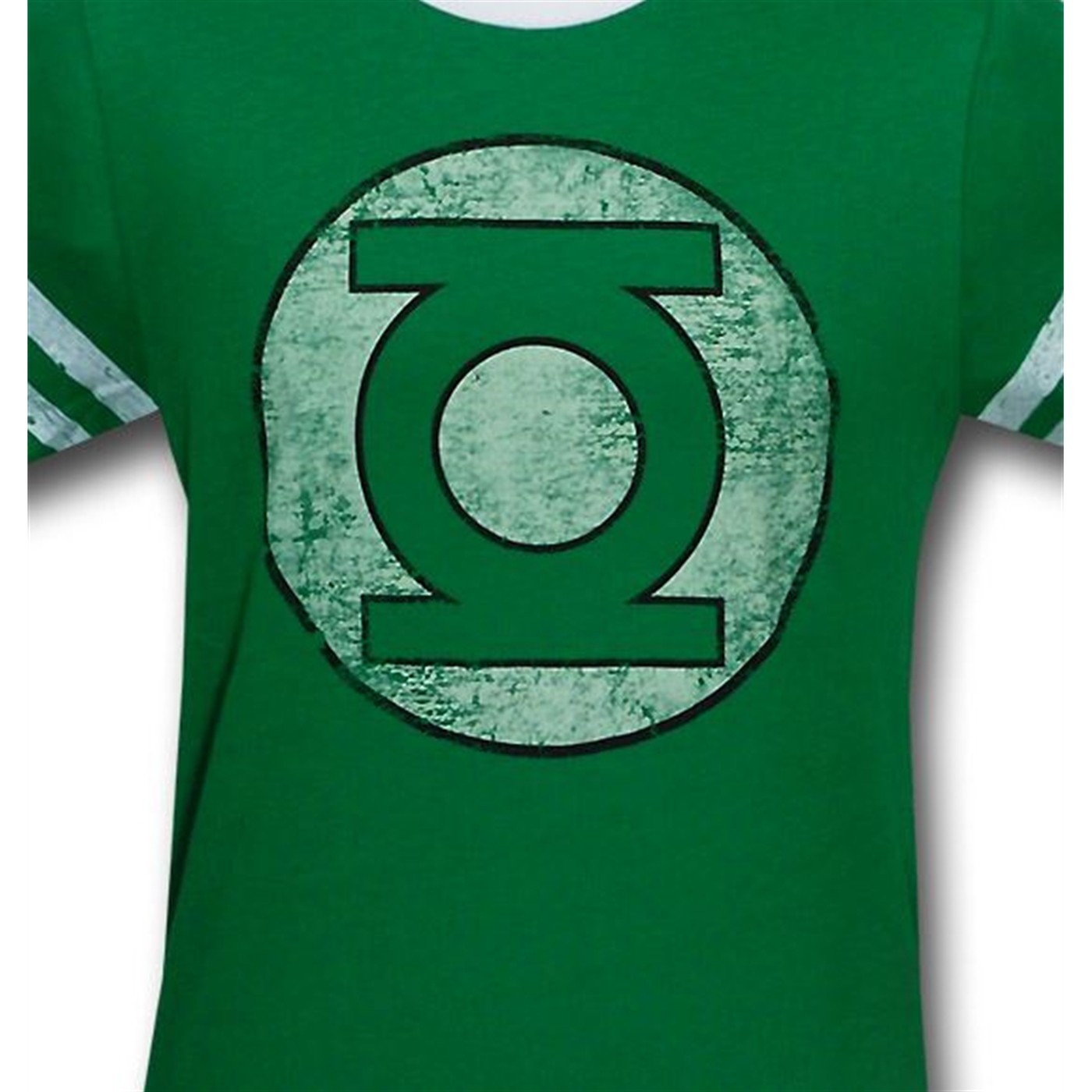 Green Lantern Distressed Athlete 30 Single T-Shirt