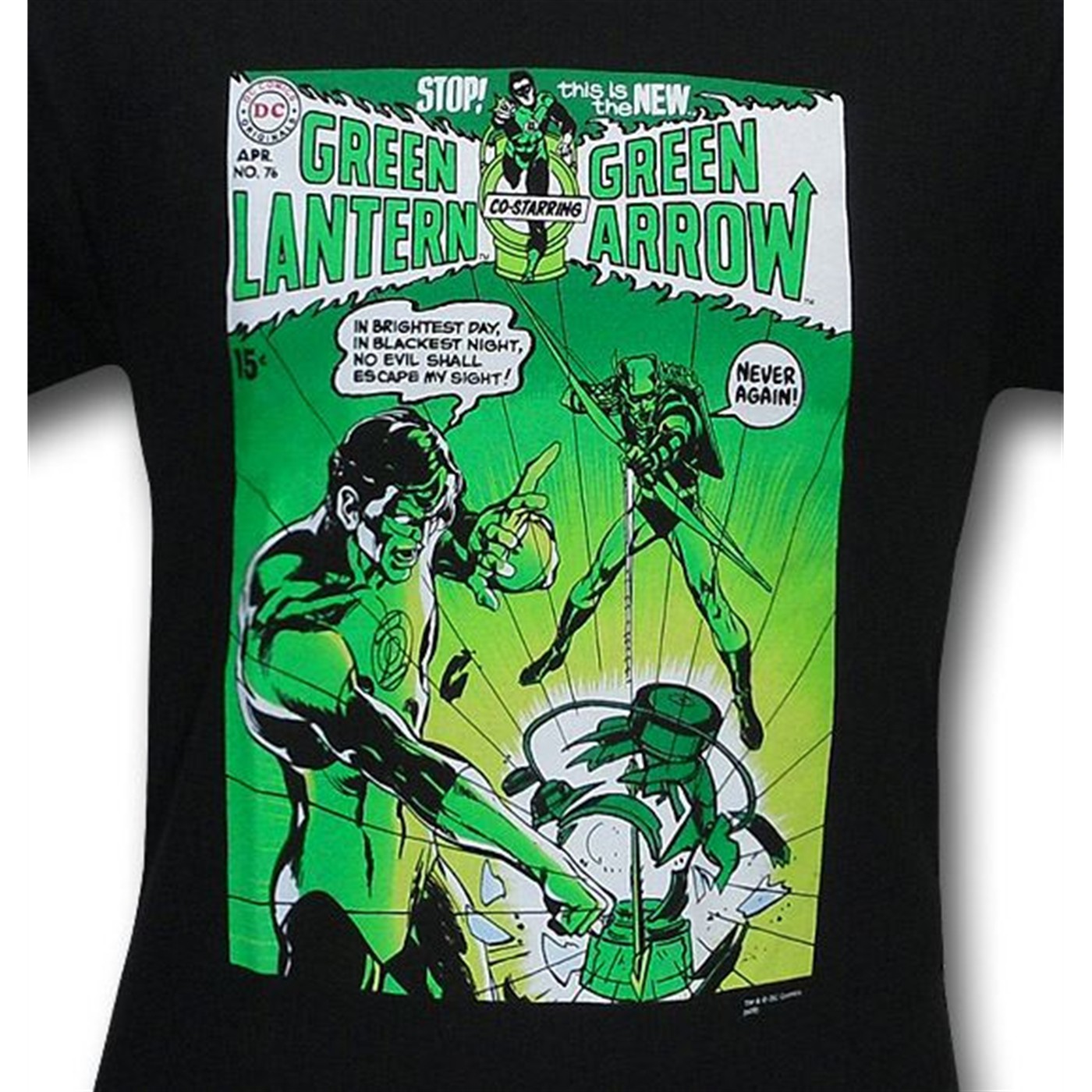Green Lantern Green Arrow Issue 76 T-Shirt