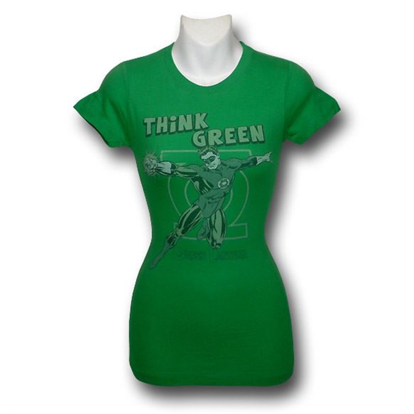 Green Lantern Think Green Women's T-Shirt