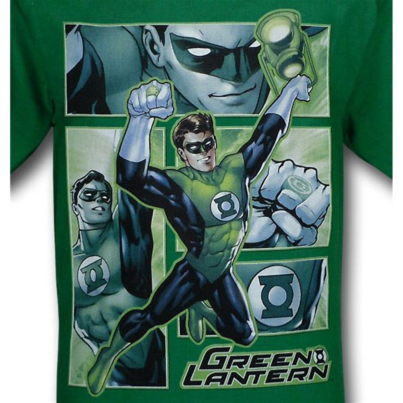 Green Lantern Kids In Boxes T-Shirt