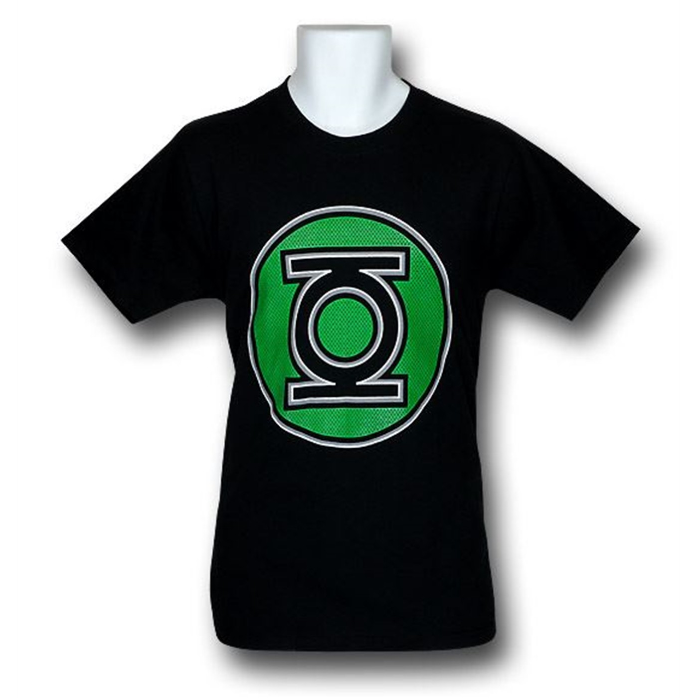 Green Lantern Mesh Logo T-Shirt
