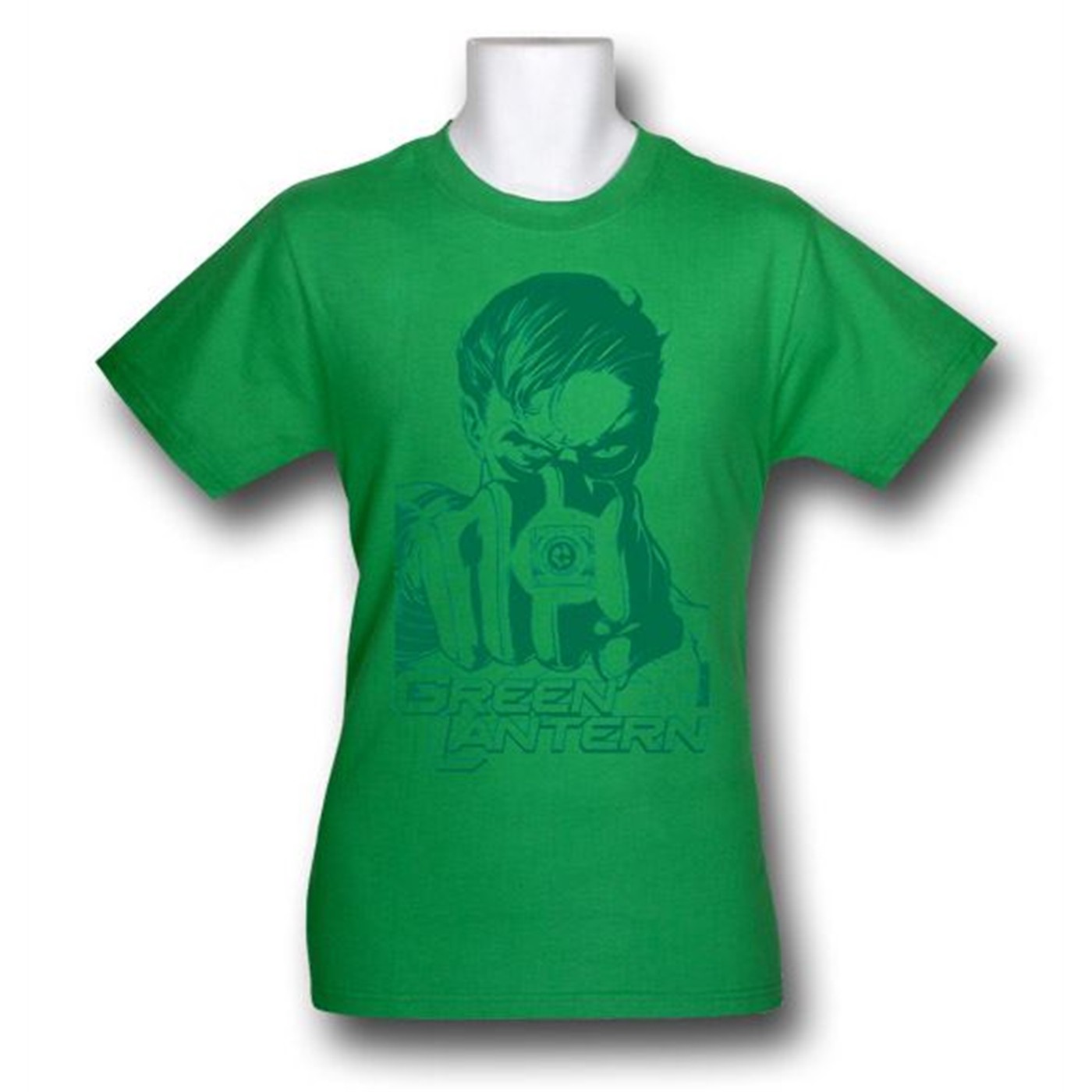 Green Lantern Movie Fist Face 30 Single T-Shirt