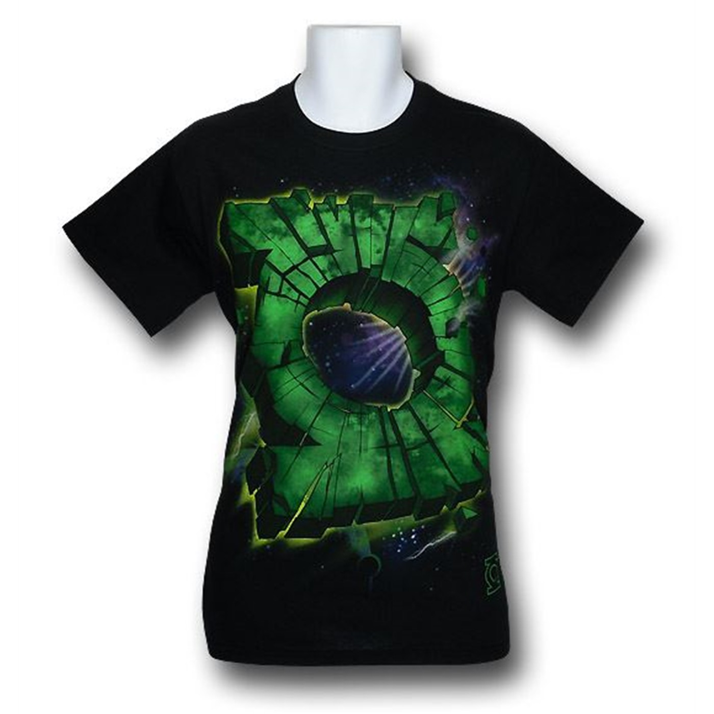 Green Lantern Shattered Symbol T-Shirt