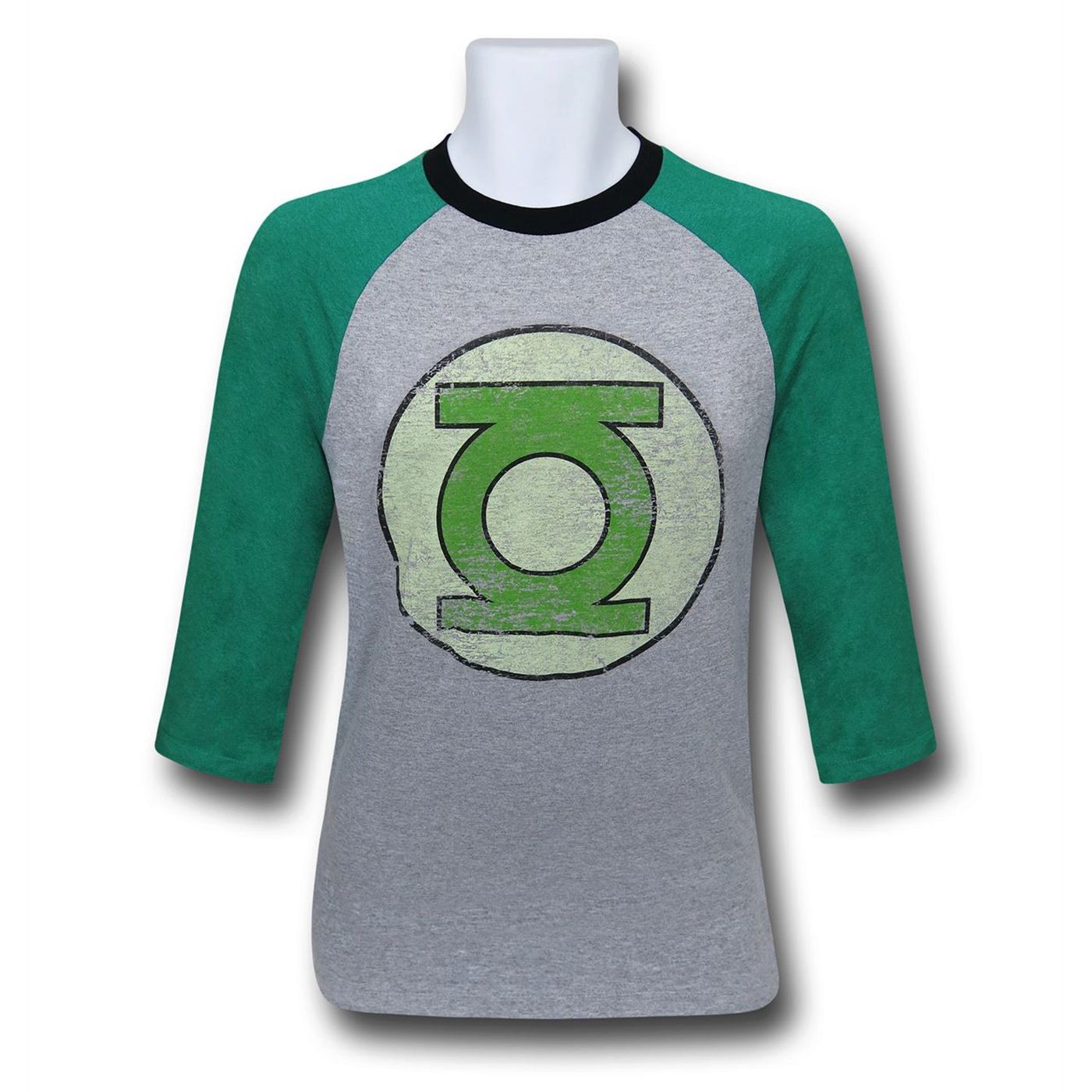 Green Lantern Symbol Men's Baseball T-Shirt