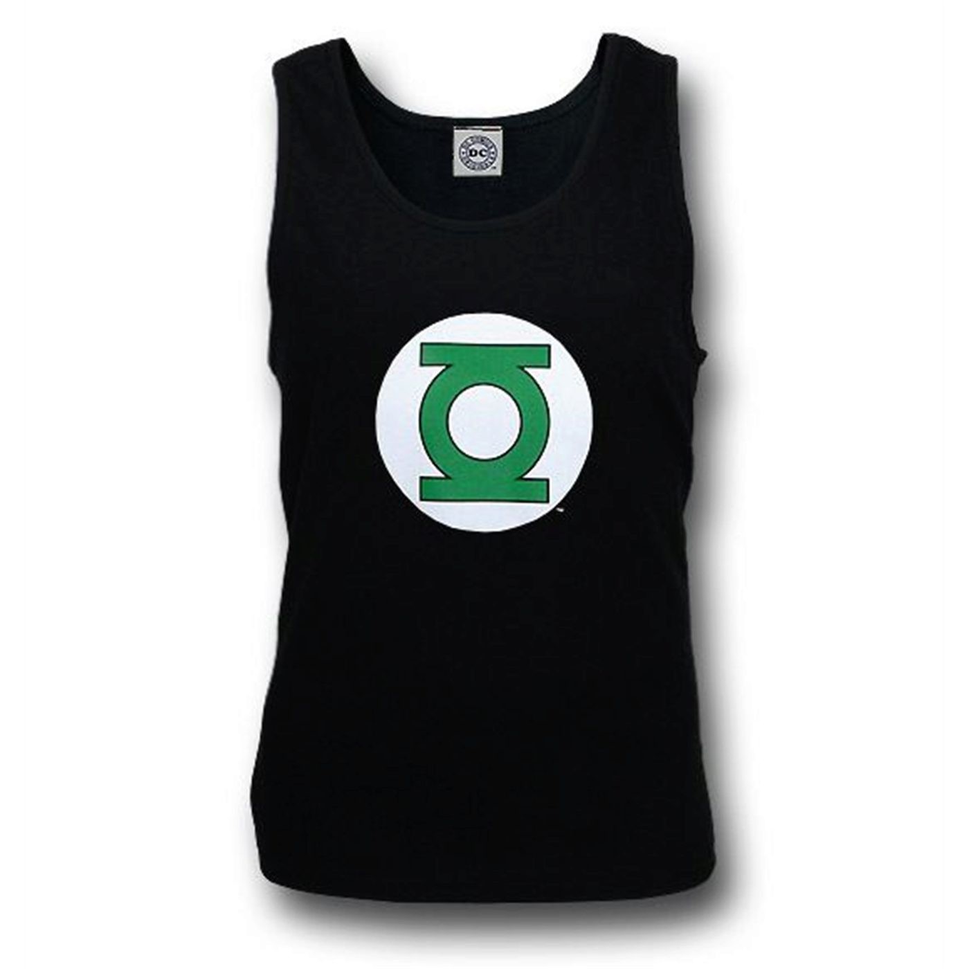 Green Lantern Symbol Black Tank Top