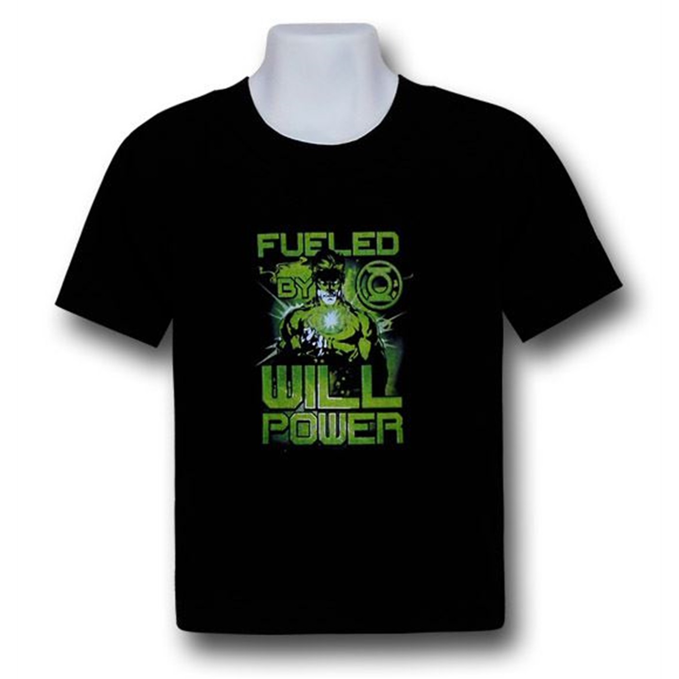 Green Lantern Will Power Fuel Kids T-Shirt