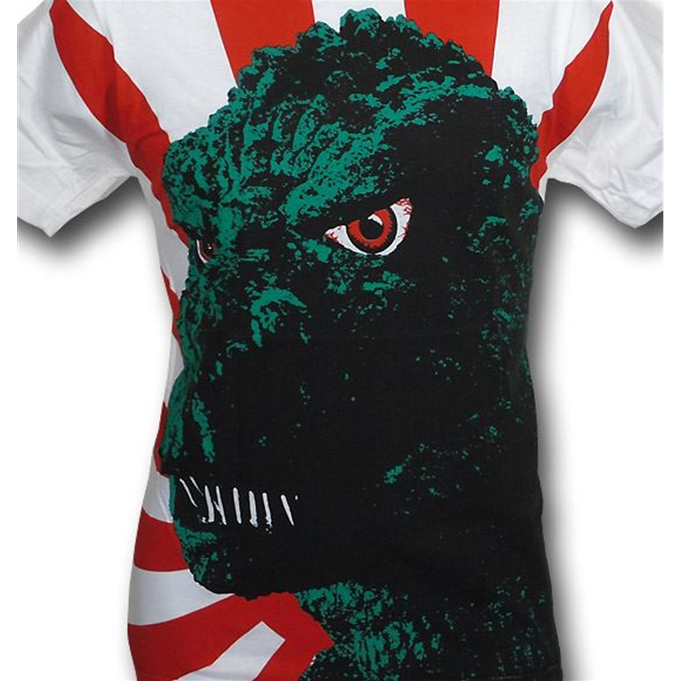 Godzilla Rising Sun Big Print (30 Single) T-Shirt
