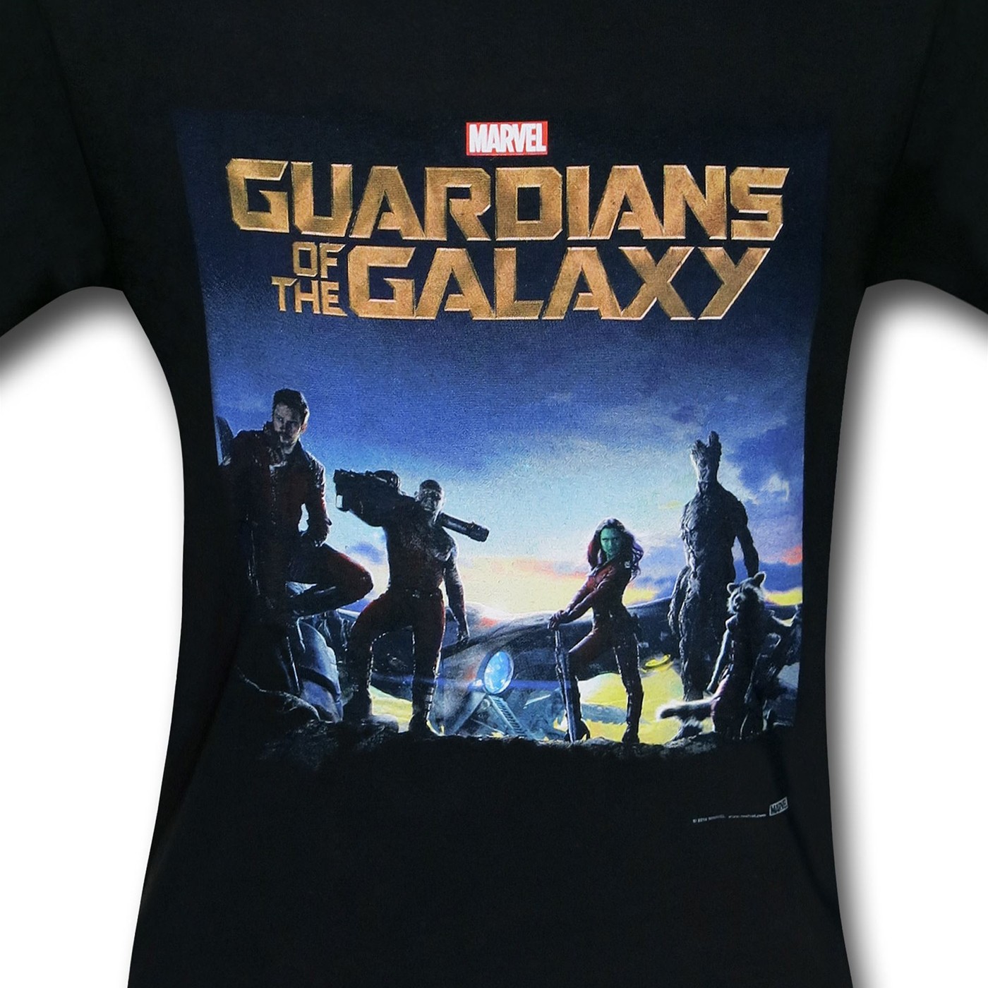 Guardians of the Galaxy Movie Poster T-Shirt
