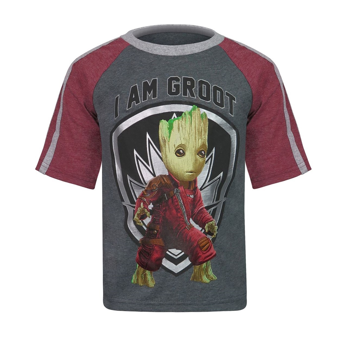 GOTG Baby Groot in Ravager Outfit Kids T-Shirt