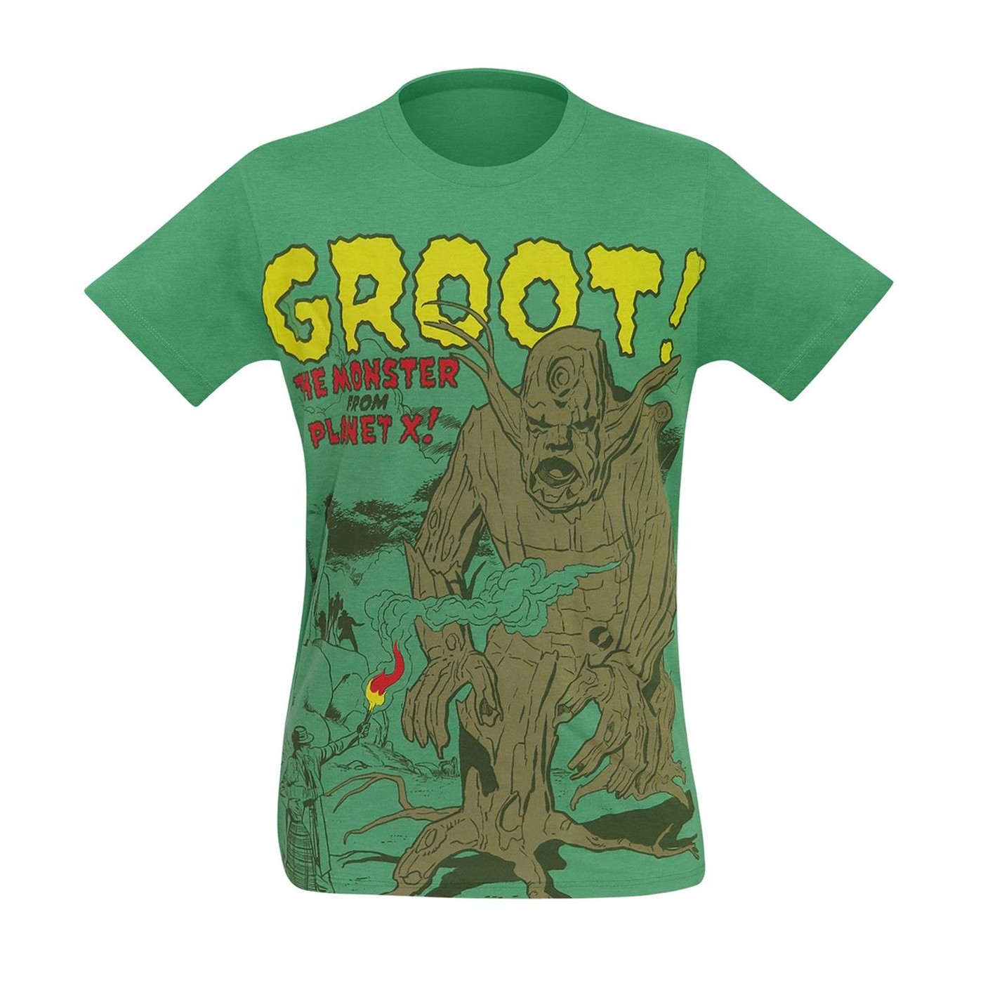 GOTG Groot The Monster From Planet X Men's T-Shirt