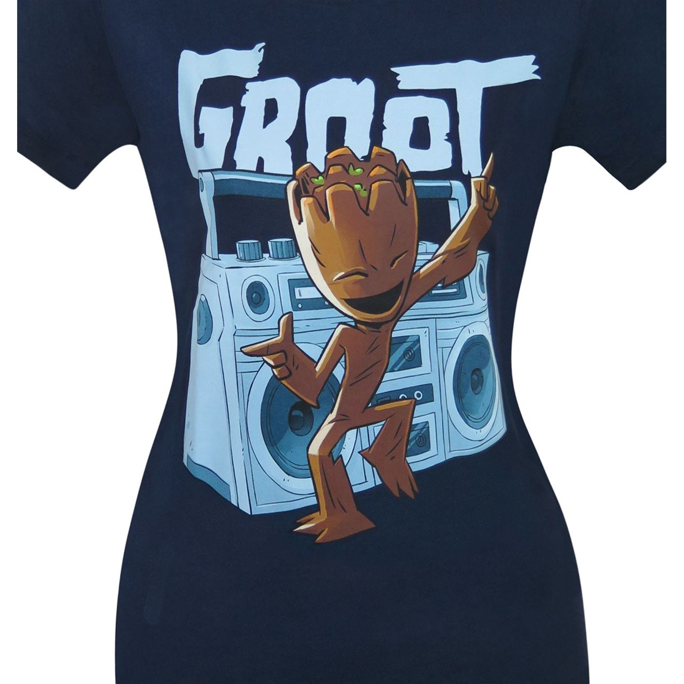 GOTG Vol. 2 Baby Groot Boombox Women's T-Shirt