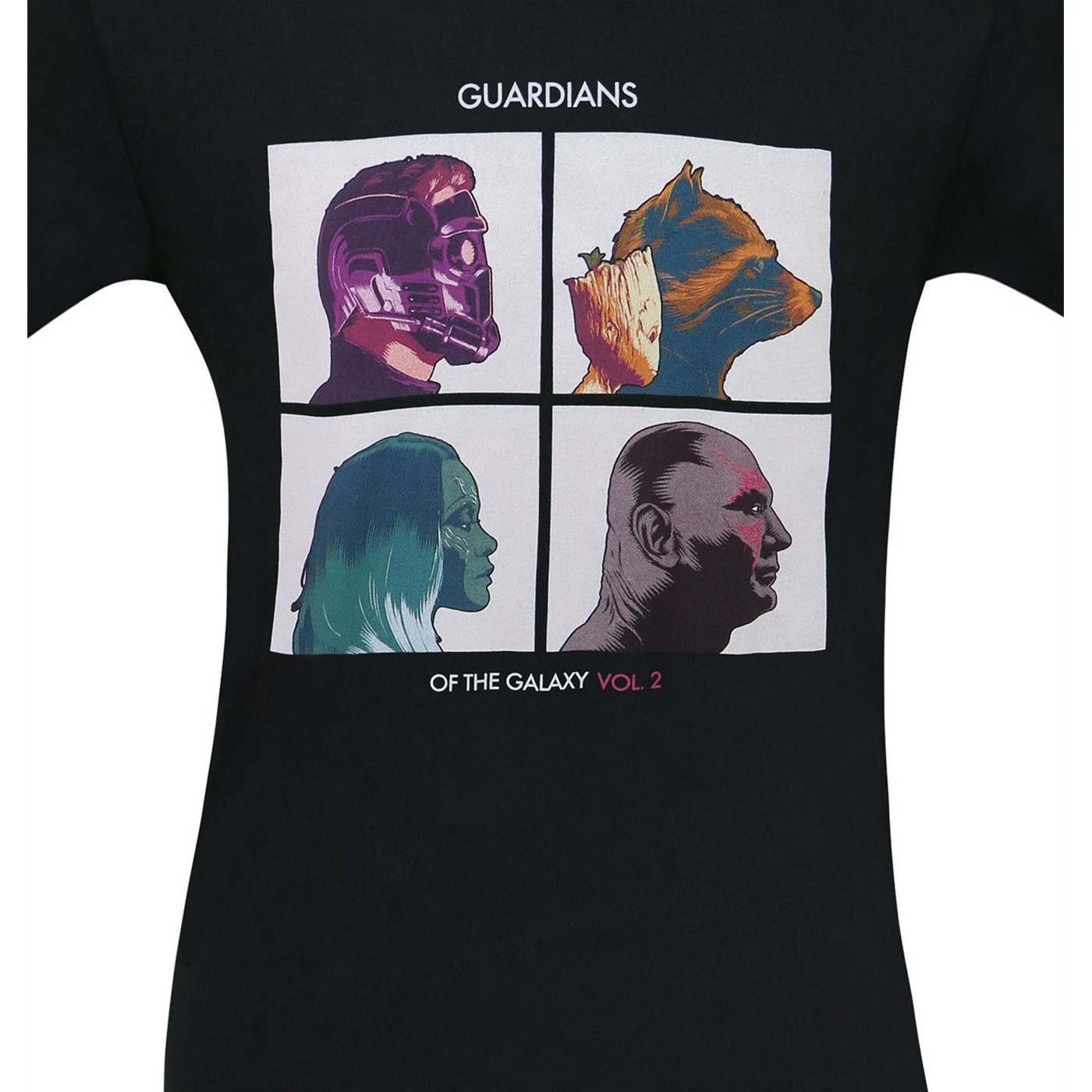 Guardians of the Galaxy Album Profiles Men's T-Shirt