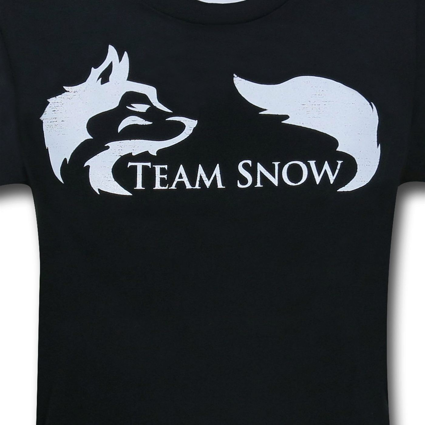 Team Snow on Black Women's T-Shirt