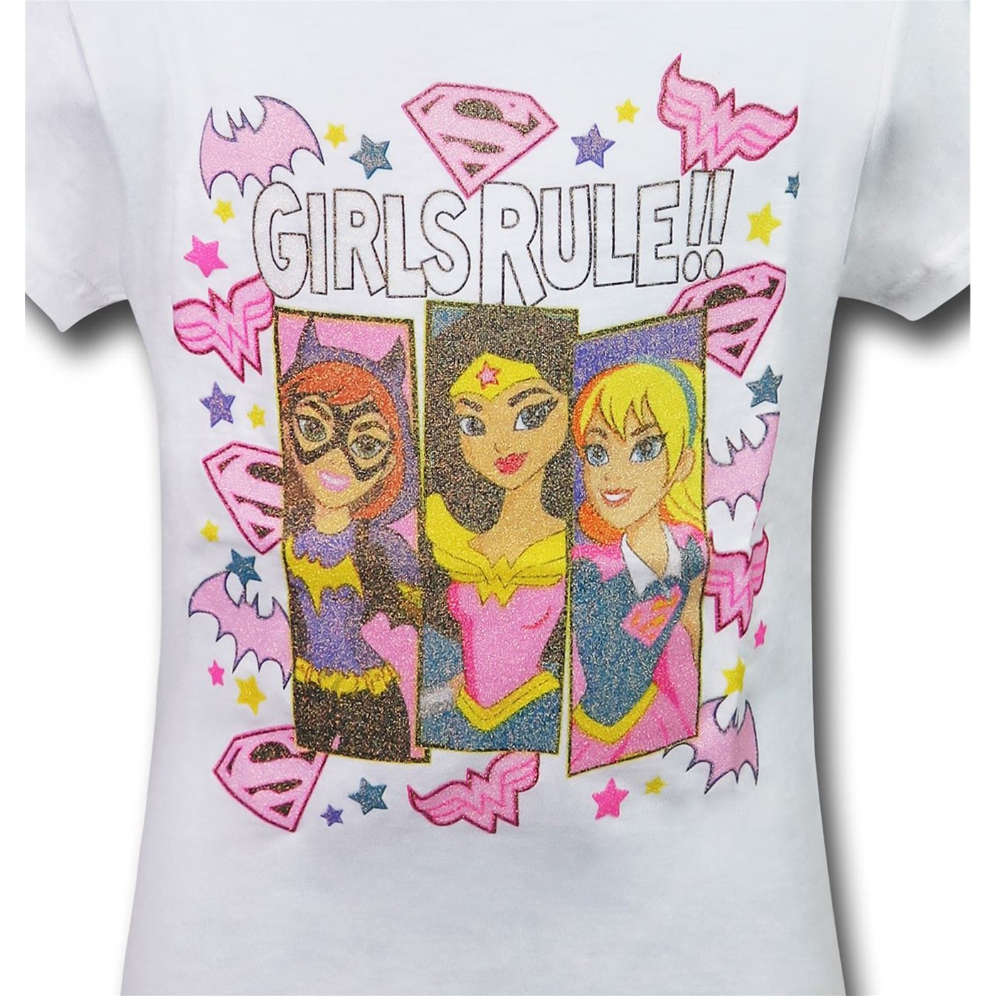 DC Comics Girls Rule Sugar Glitter Girls T-Shirt