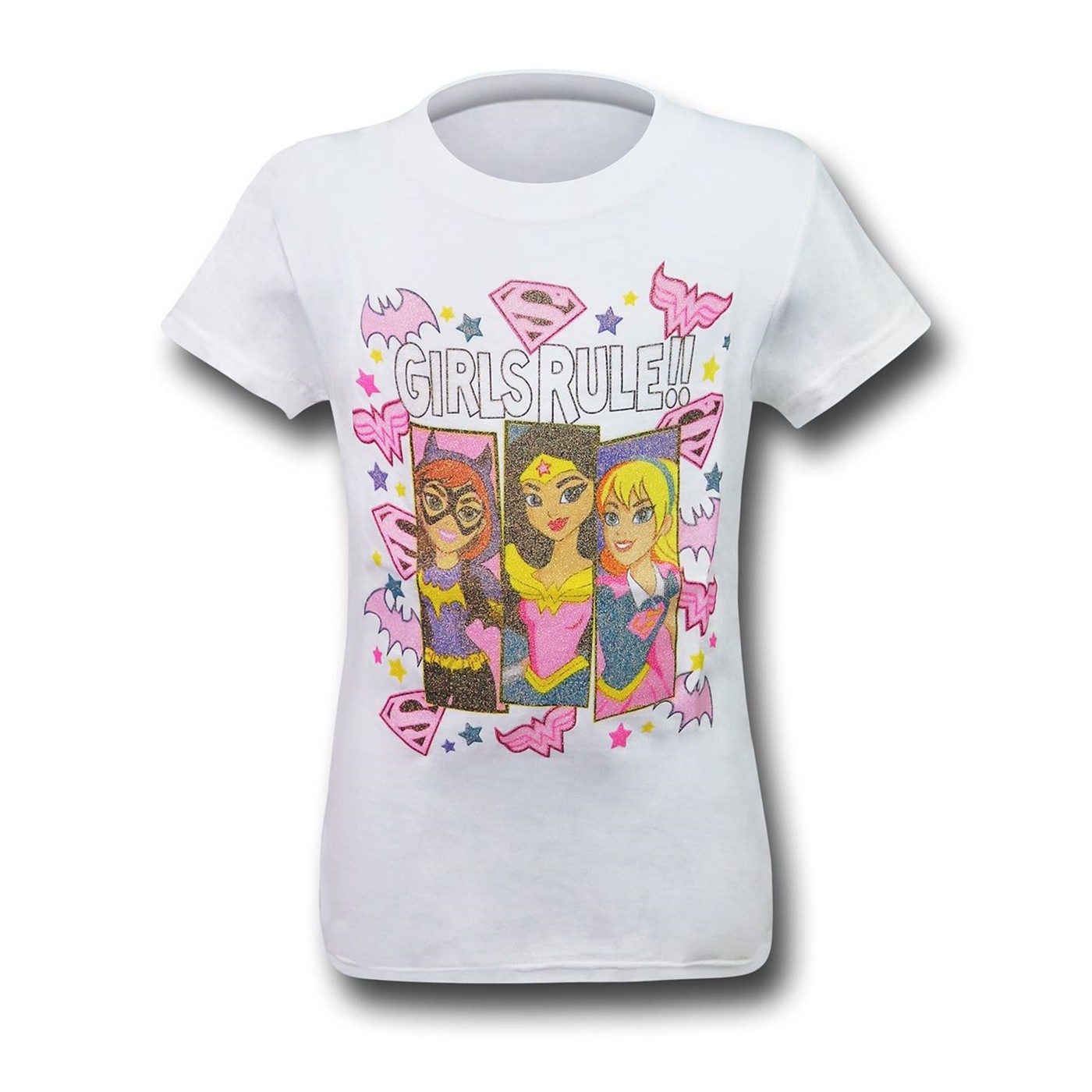 DC Comics Girls Rule Sugar Glitter Girls T-Shirt