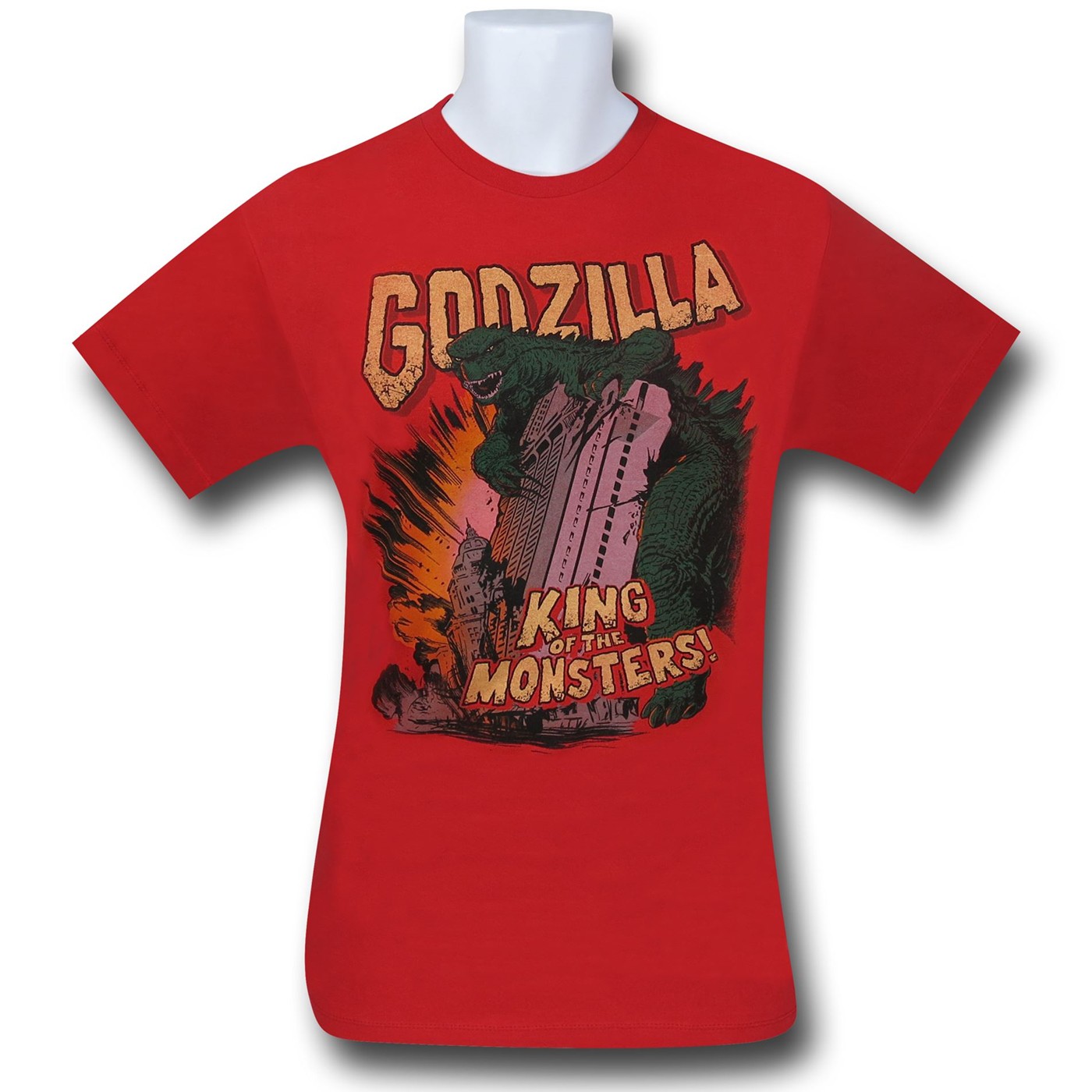Godzilla King of the Monsters Red Kids T-Shirt