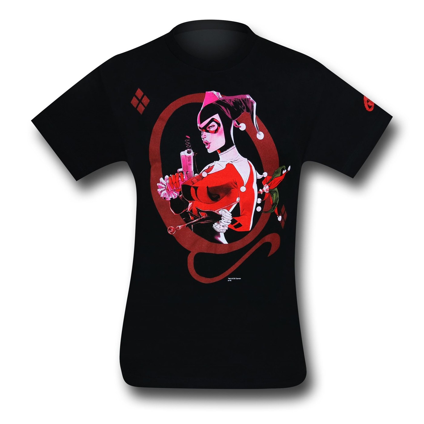 Harley Quinn Silence Black T-Shirt